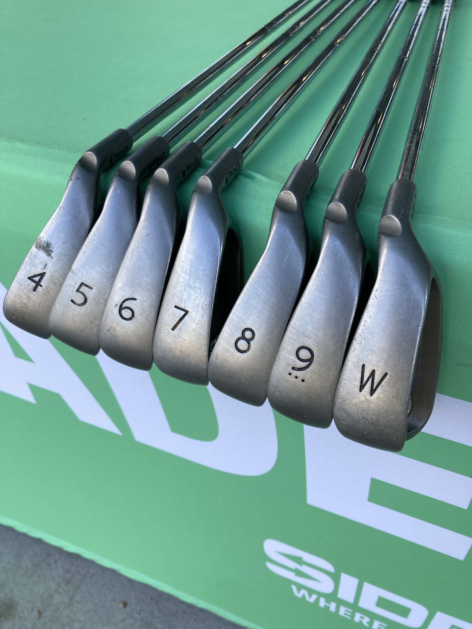 Used Men's Ping G10 Right Iron Set Regular Steel SidelineSwap