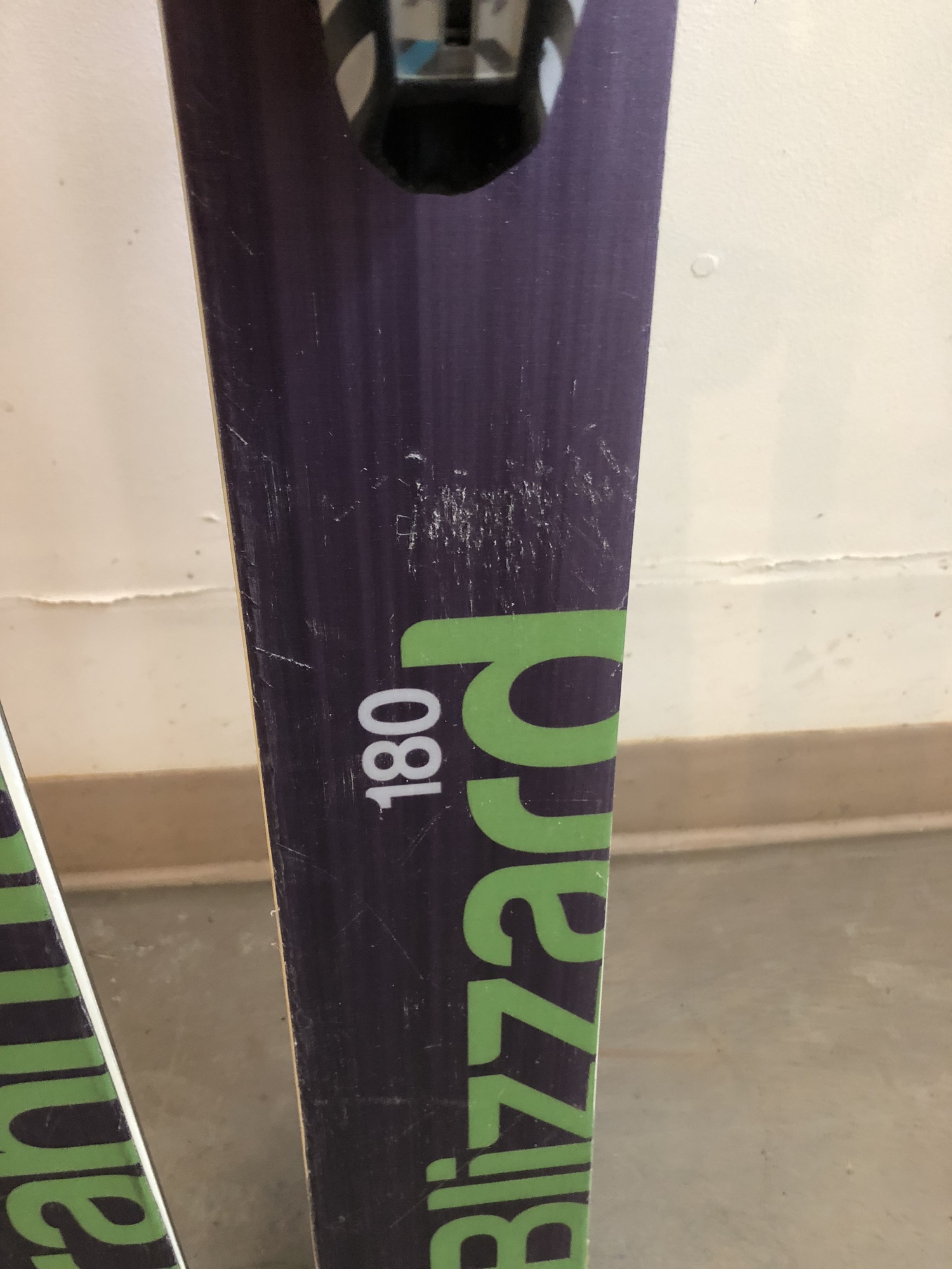 Blizzard Brahma Skis With Marker Griffon 13 Bindings. 180cm