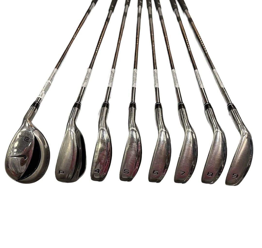 Used Nike Slingshot Hybrid 3ipw Uniflex Steel Shaft Iron Sets