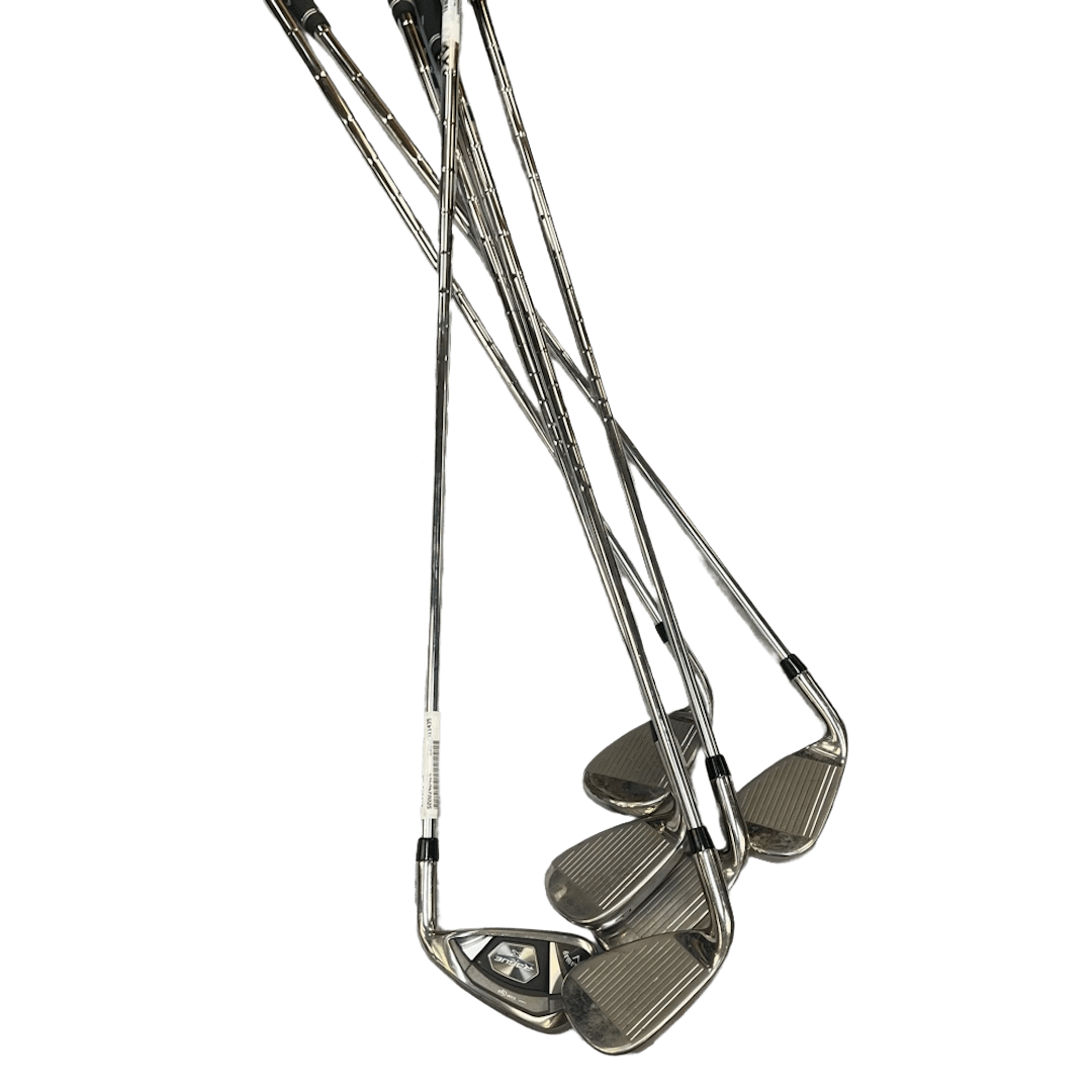 Used Callaway Rogue X 5aw 5igw Aw Regular Flex Steel Shaft Iron Sets