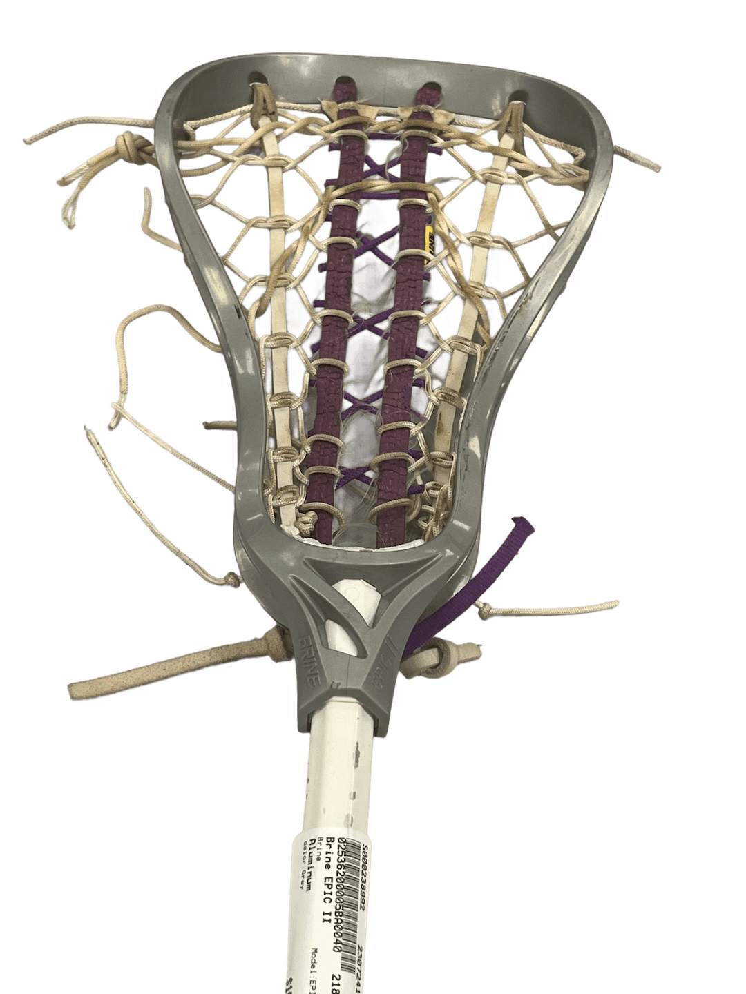 Used Brine Epic Ii Aluminum Women's Complete Lacrosse Sticks SidelineSwap