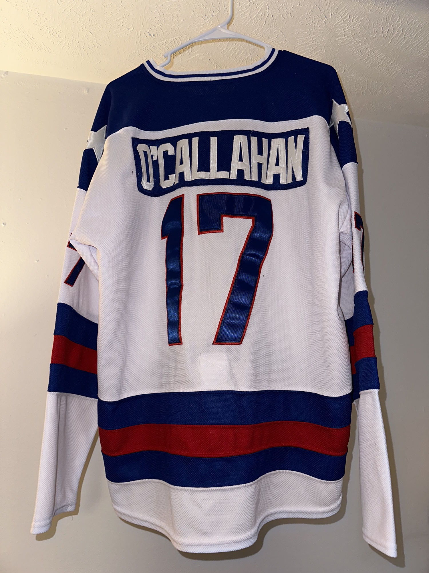 1980 USA Hockey Jersey Jack O’Callahan SidelineSwap