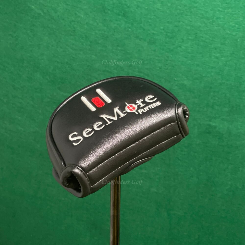 SeeMore Si5 Black CenterShaft 35" MalletInsert Putter W/ Super Stroke