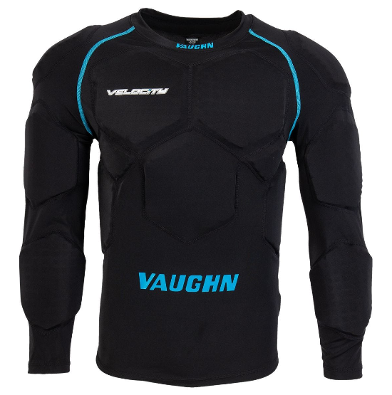 New Vaughn Velocity V10 Padded Goalie Compression Shirt SidelineSwap