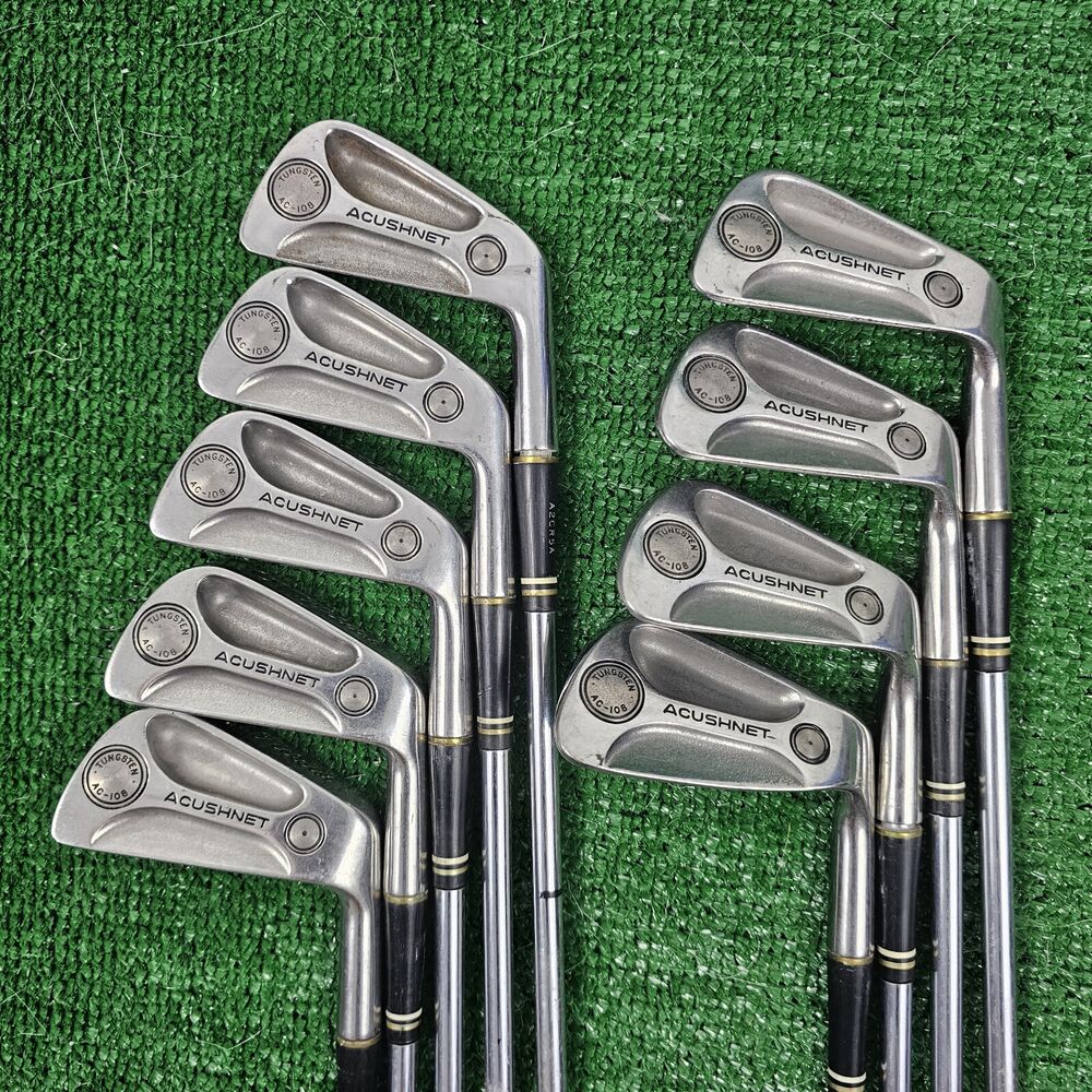 Titleist AC108 Irons Set 2PW Regular Steel Shaft RH Matching