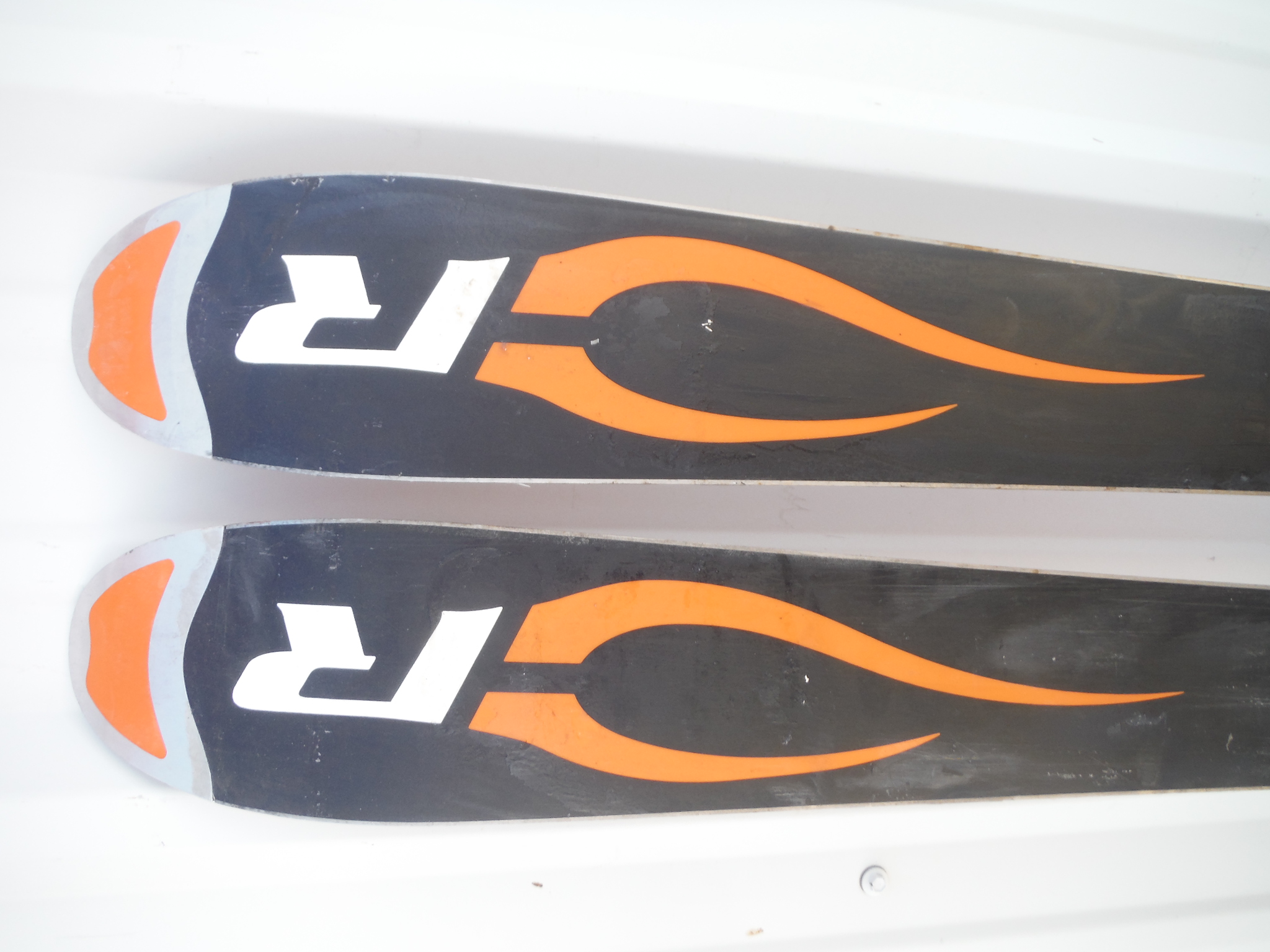 Rossignol Bandit Freeride B3 Skis Orange & White 168cm with
