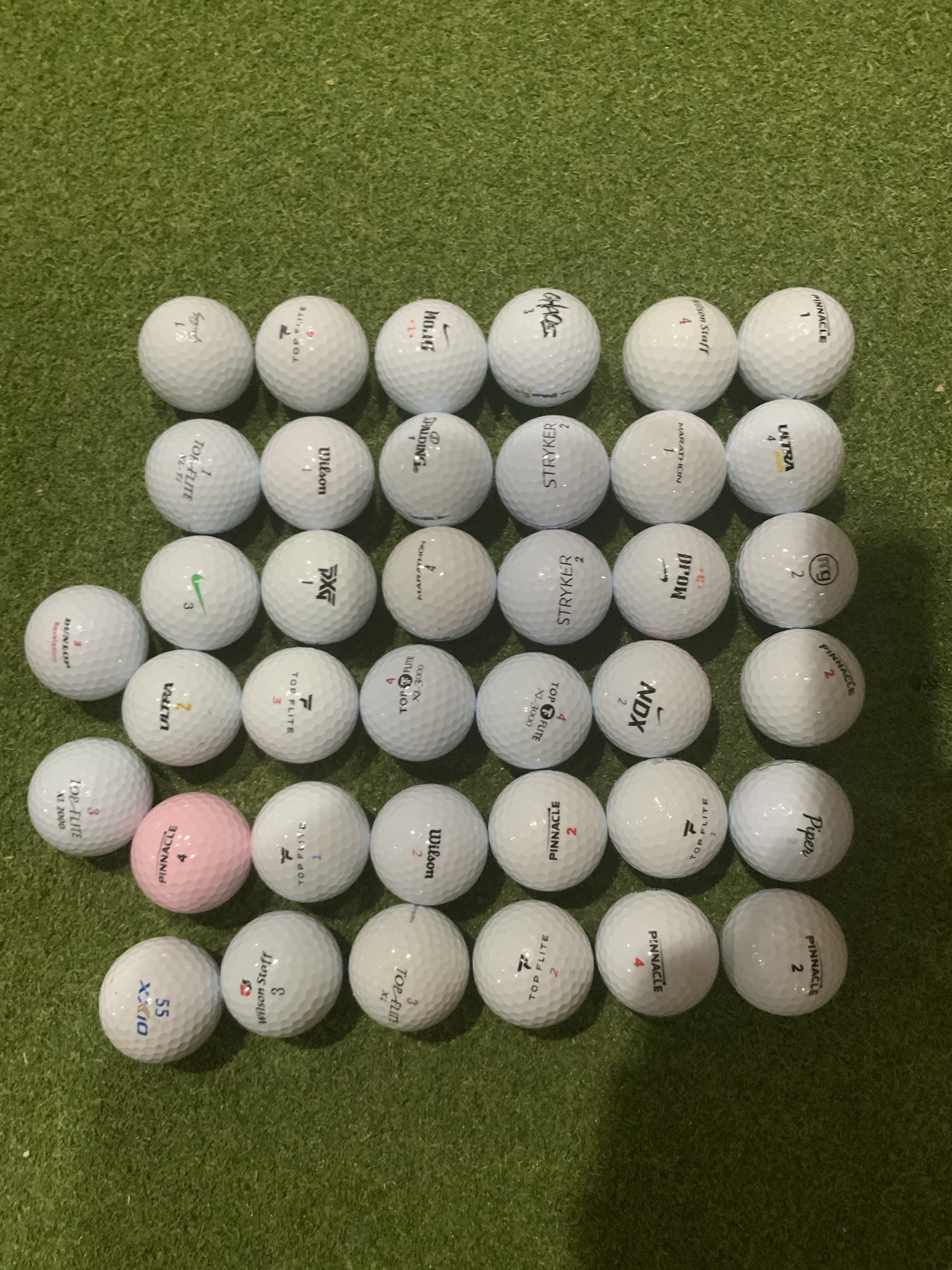 Used Mint Golf Balls SidelineSwap