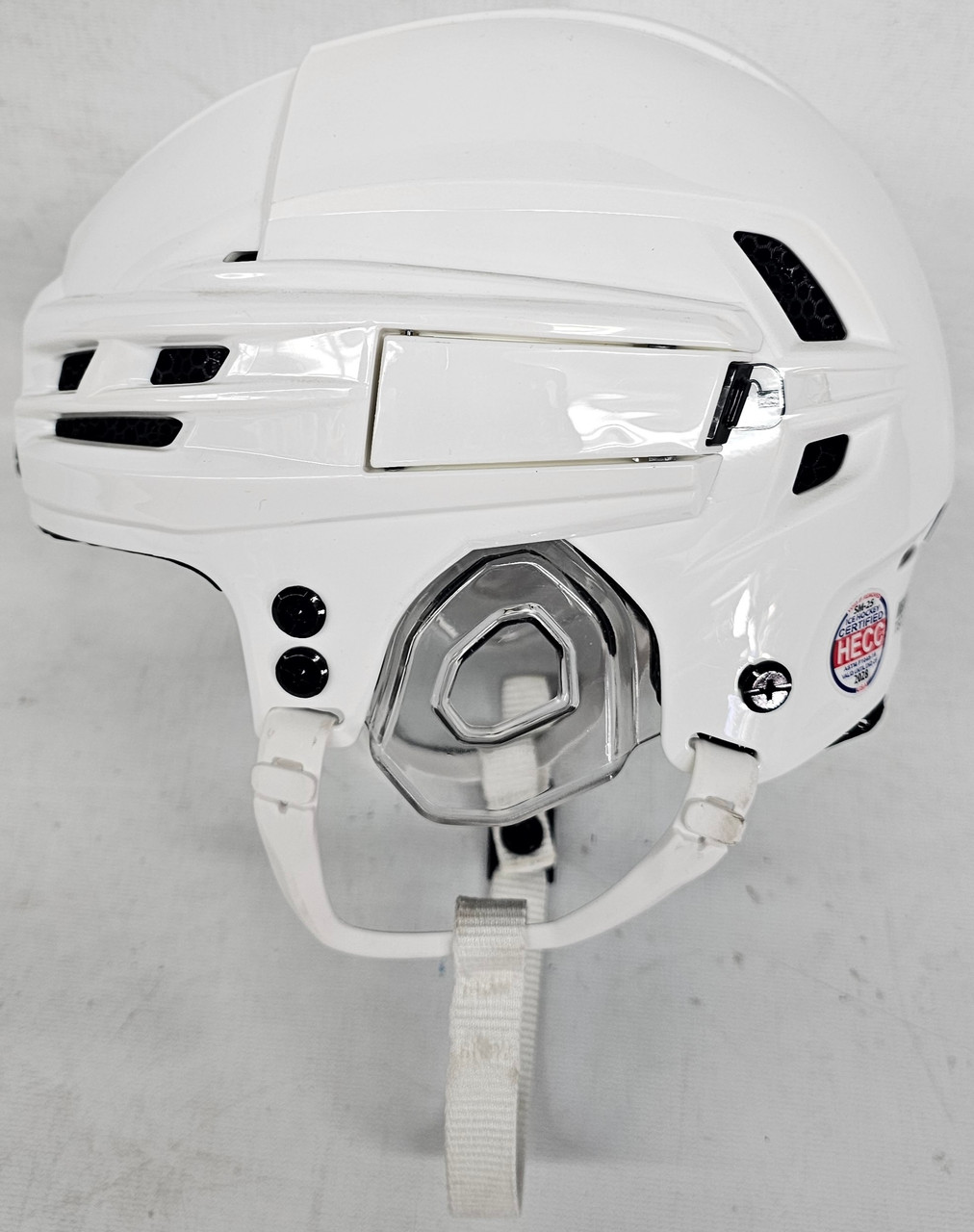 CCM SUPER TACKS X TOTAL CUSTOM PRO STOCK HOCKEY HELMET WHITE SMALL BRAND NEW(11208) SidelineSwap
