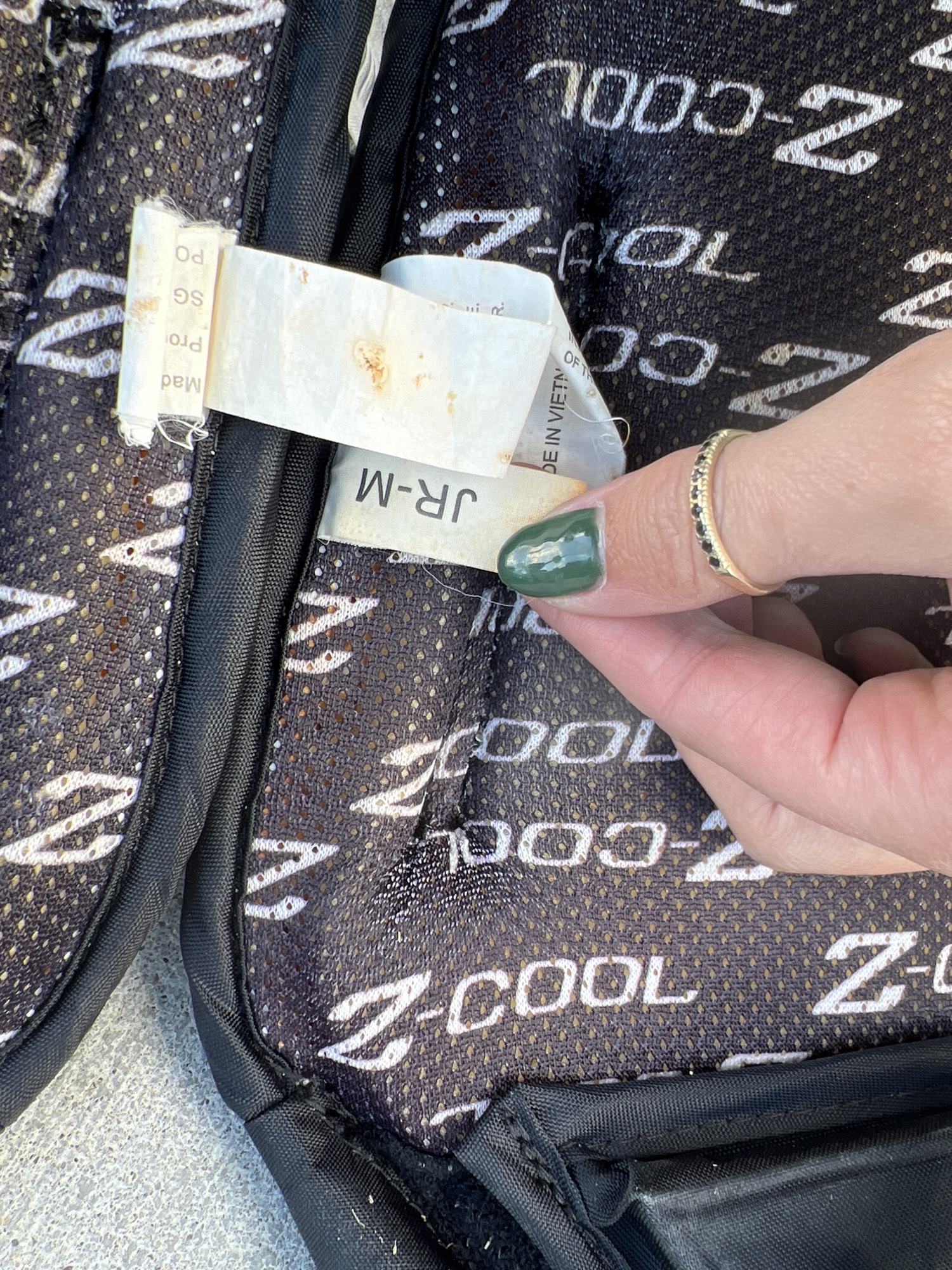 Used Medium Gear Pro Tec ZCool Shoulder Pads SidelineSwap