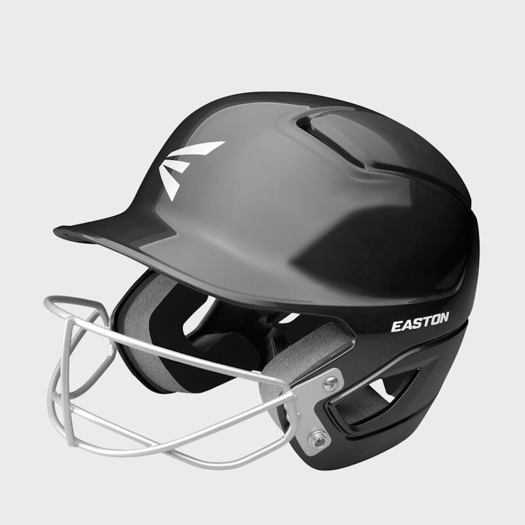 New Easton Alpha Softball Batting Helmet W Mask Tb S Black 6 1 4 6 7