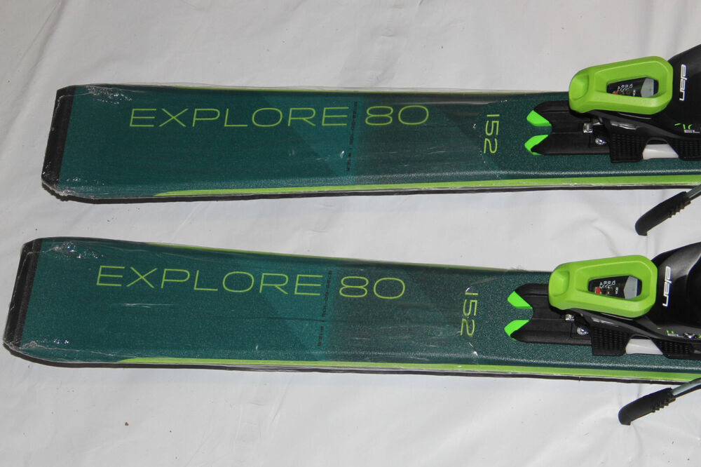 NEW 2024 Elan Explore 80 Skis 152cm with EL 10 GW Bindings size