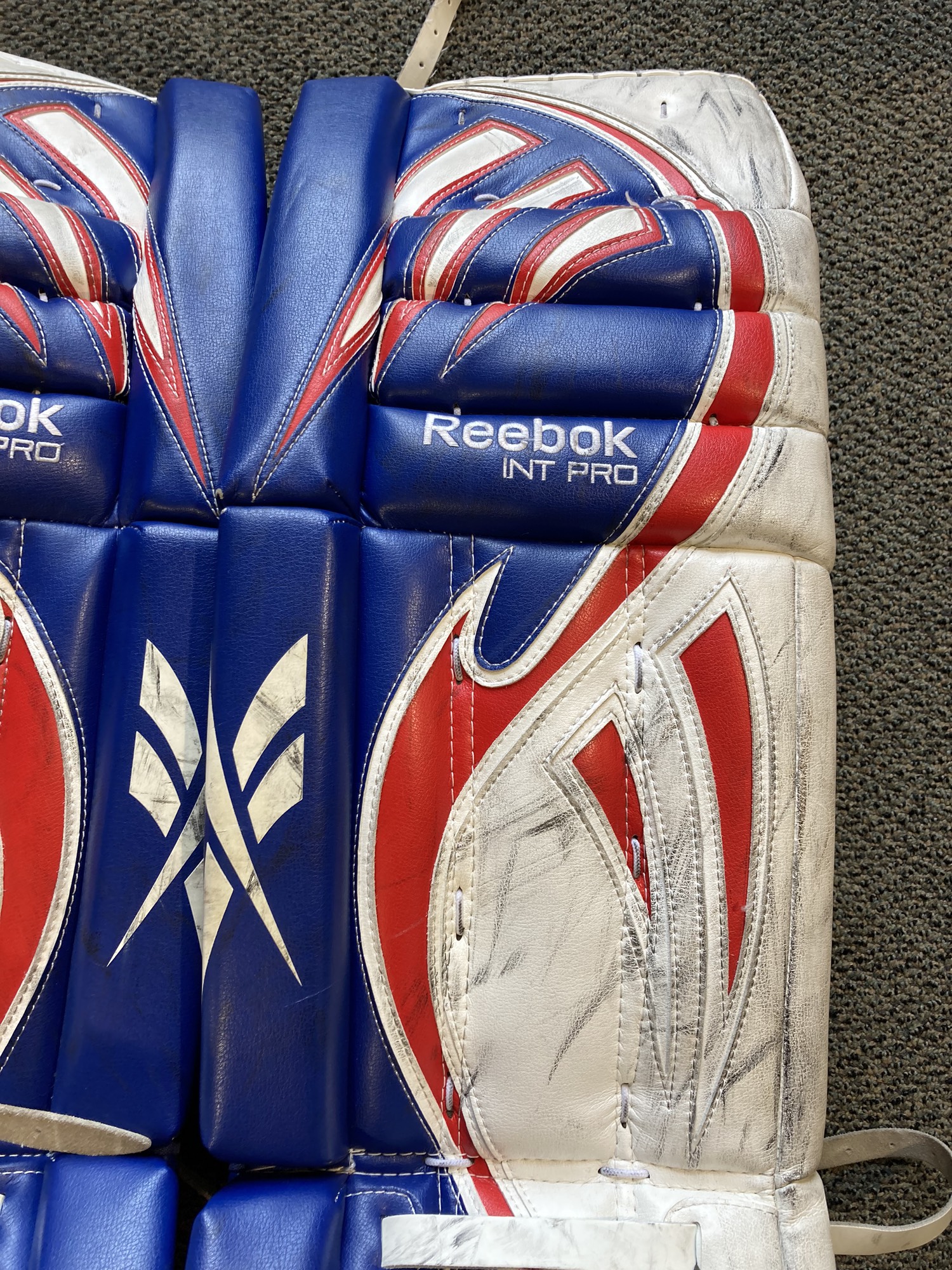 Used 30"+1 Reebok INT Pro Goalie Leg Pads SidelineSwap