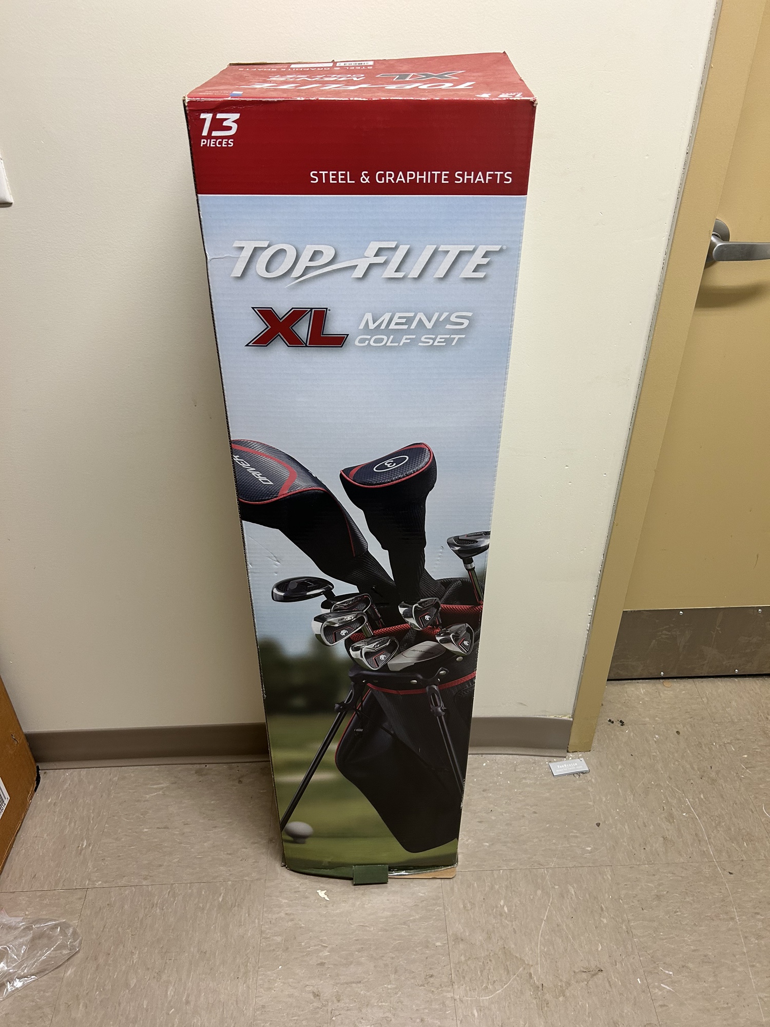 New Set Of Top Flite XL Clubs W/bag SidelineSwap