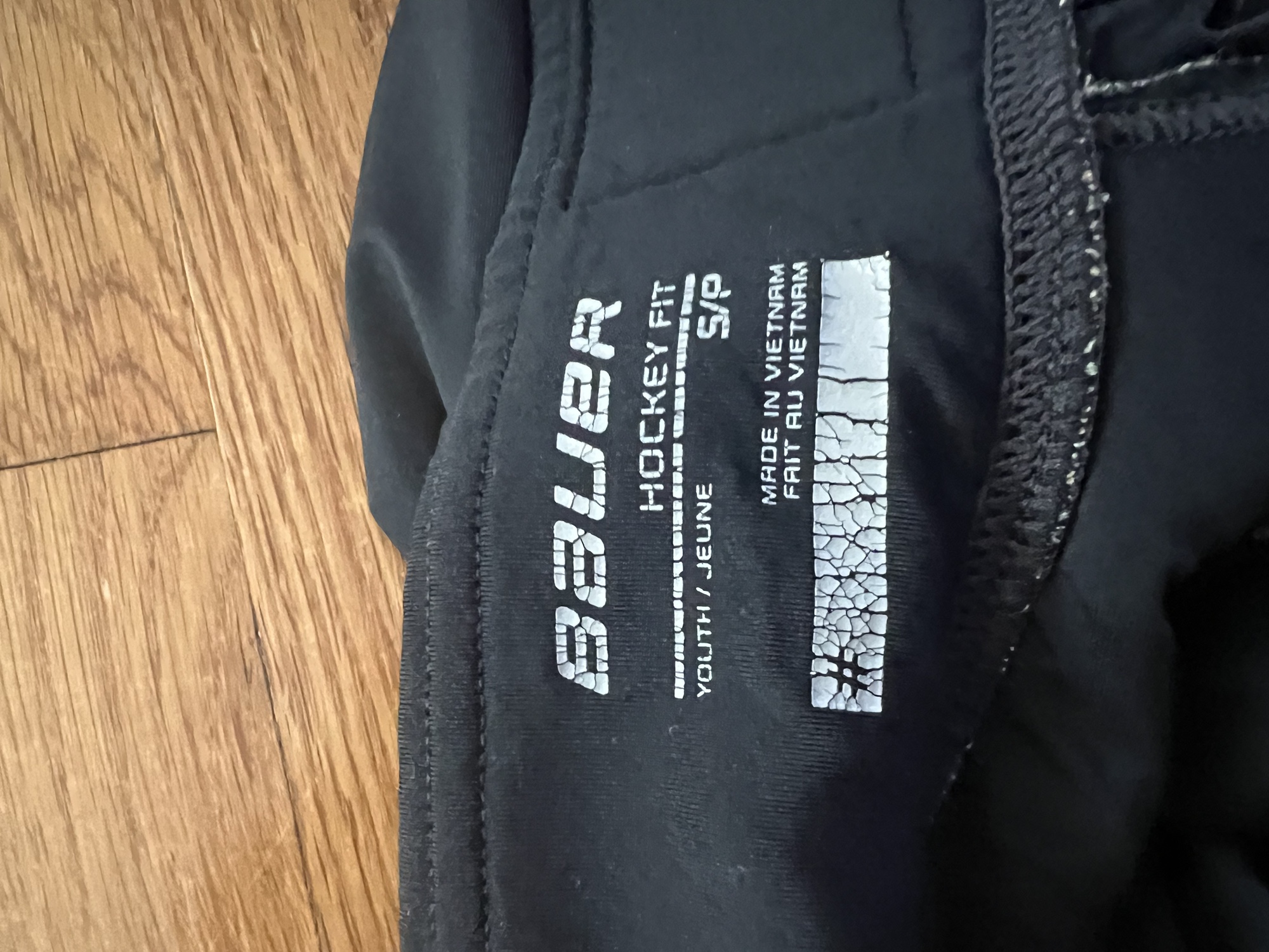 Youth Bauer neck guard shirt SidelineSwap