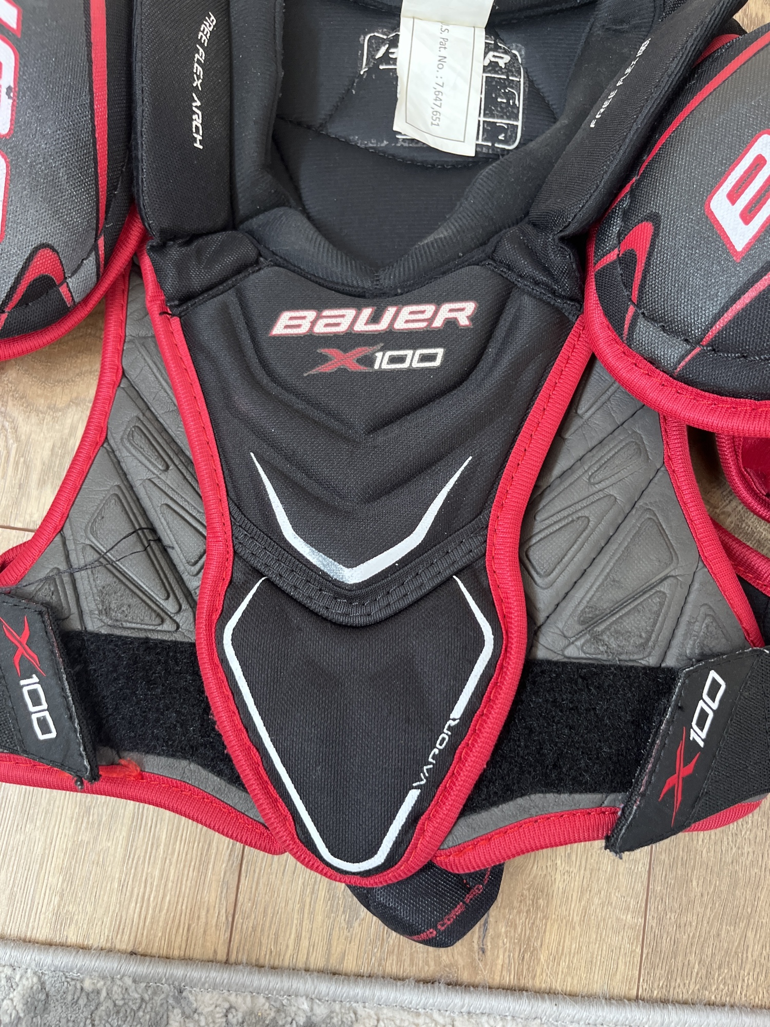 Bauer x100 shoulder pads SidelineSwap