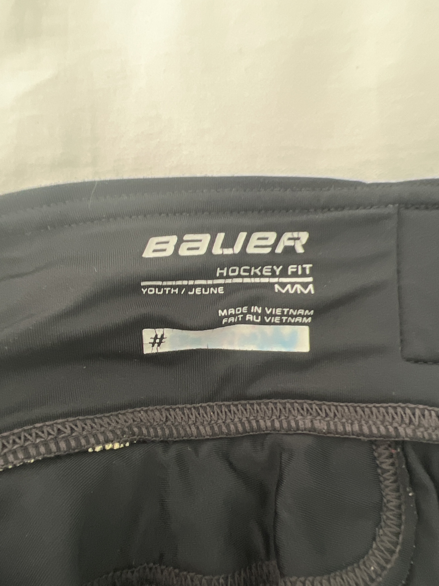 Bauer Kevlar Neck Guard shirt youth SidelineSwap