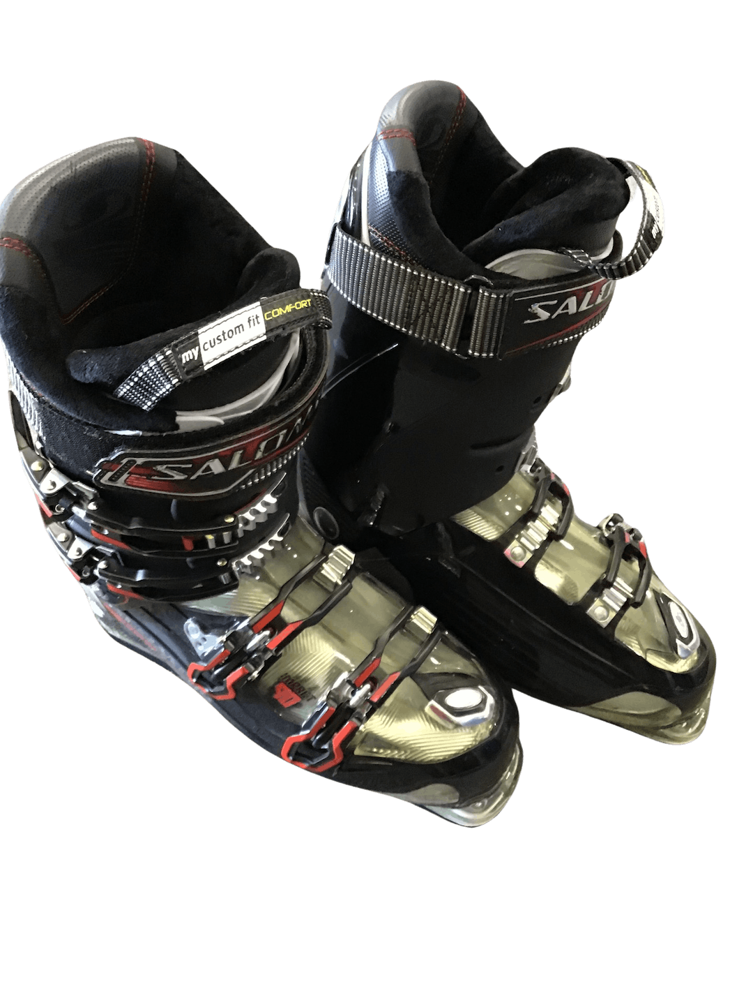 Used Salomon Impact 90 285 Mp M10.5 W11.5 Men's Downhill Ski Boots