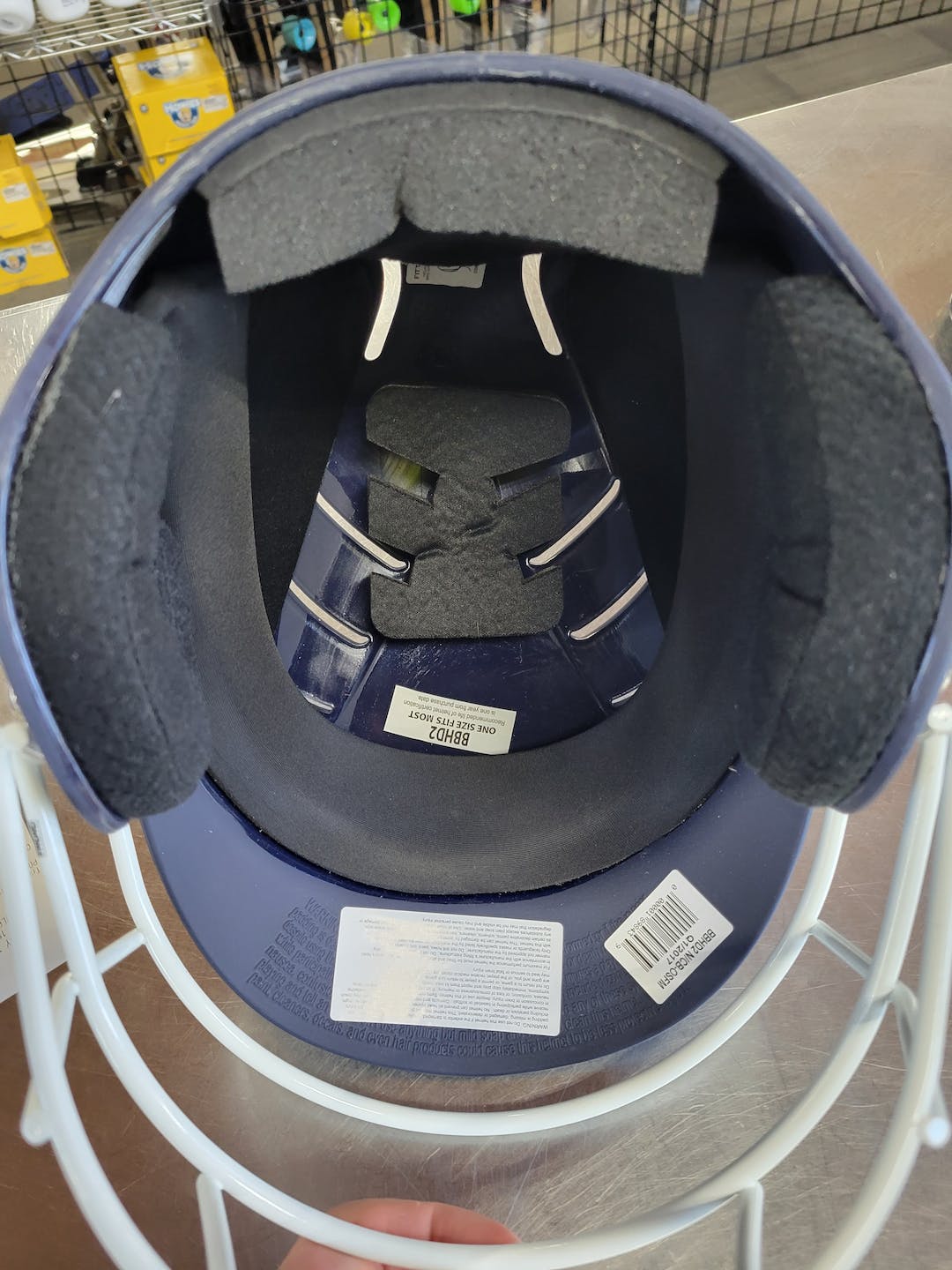 Used Boombah Helmet W Mask Md Baseball And Softball Helmets SidelineSwap