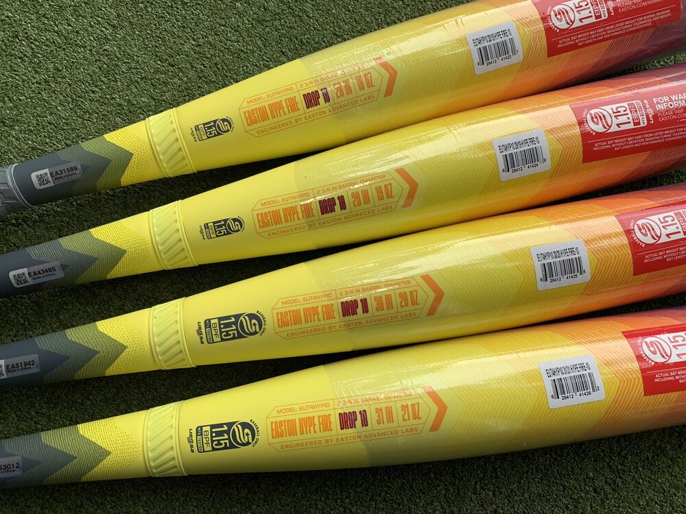2024 Easton Hype Fire 10 USSSA Baseball Bat 28/18 New w/ Warranty