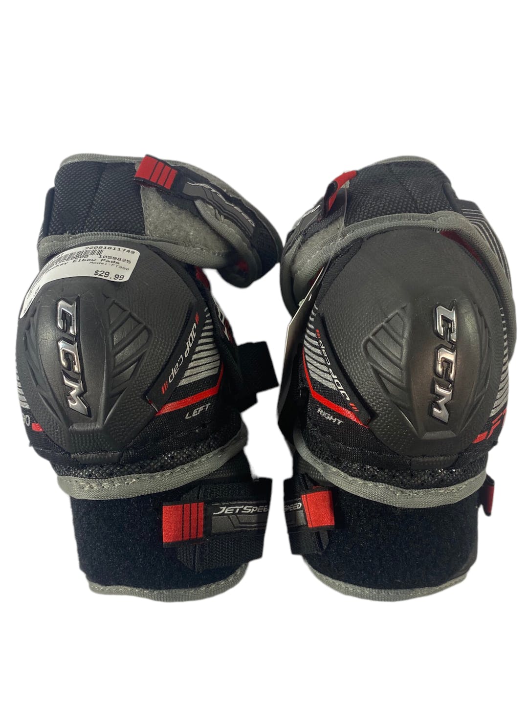 Used Ccm Ft390 Junior Sm Hockey Elbow Pads SidelineSwap