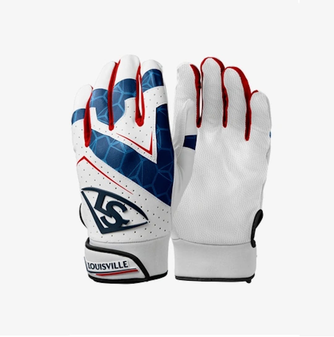 New Louisville Slugger Genuine V2 Adult Batting Gloves Usa Xl