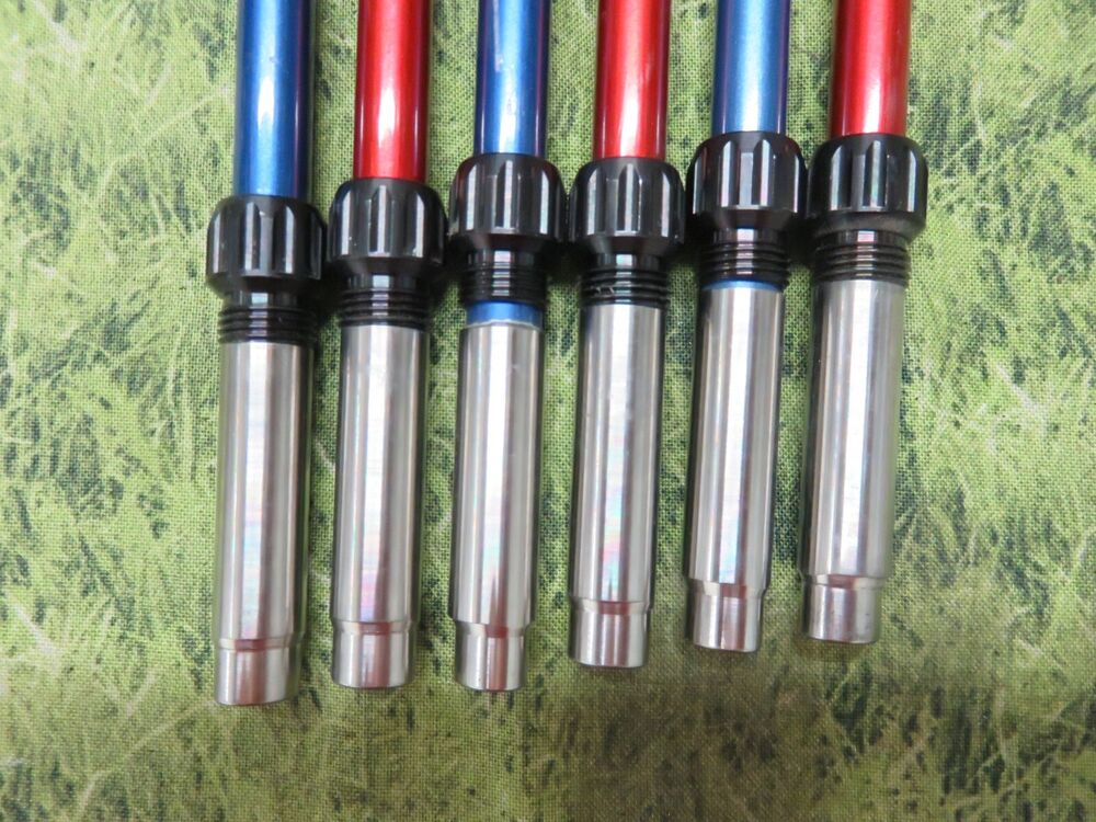 Honma VIZARD FITTING CART / DEMO Driver Shafts. Lot of 6 Shafts