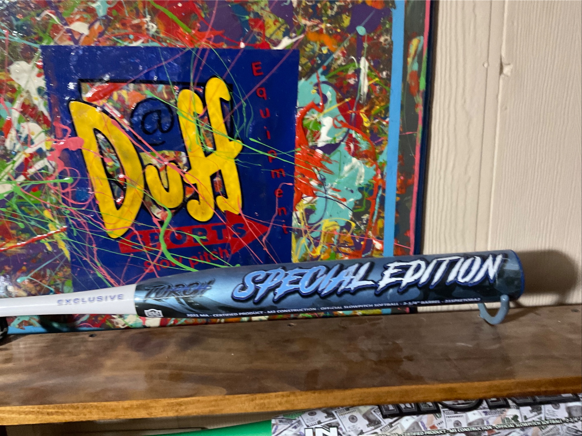 Monsta Slow Pitch Softball Bats. Rare gems and new in the wrapper