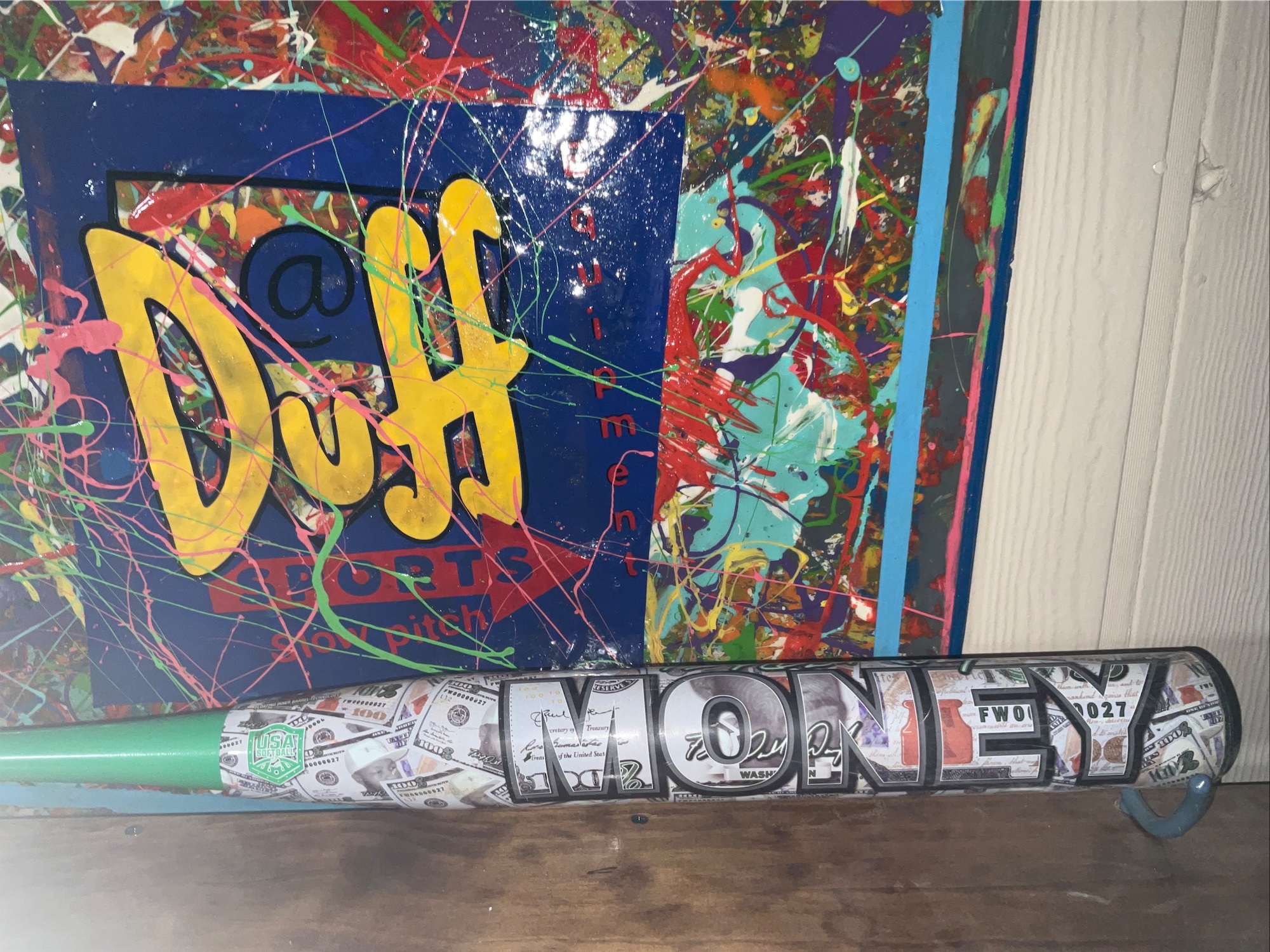 Monsta Slow Pitch Softball Bats. Rare gems and new in the wrapper