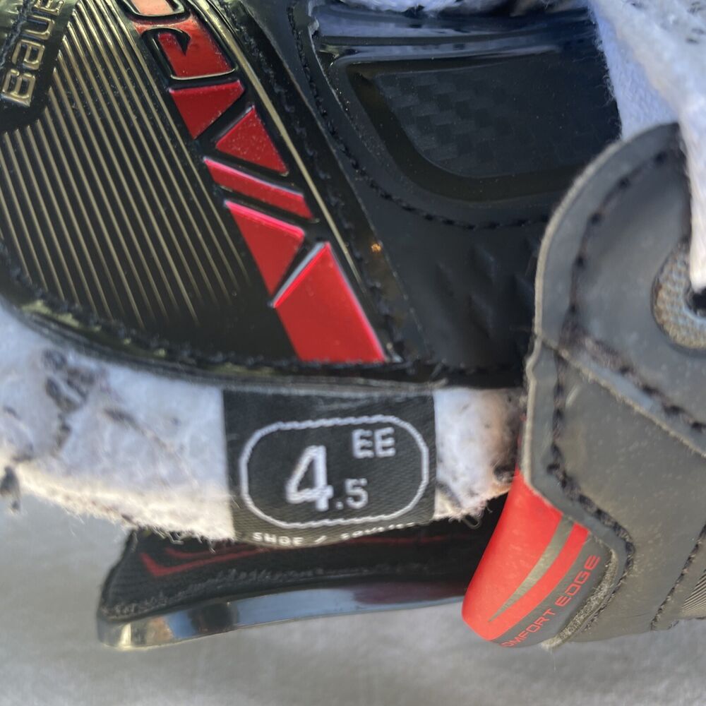 JUNIOR SIZE 4.5EE BAUER VAPOR 2X ICE HOCKEY SKATES SidelineSwap