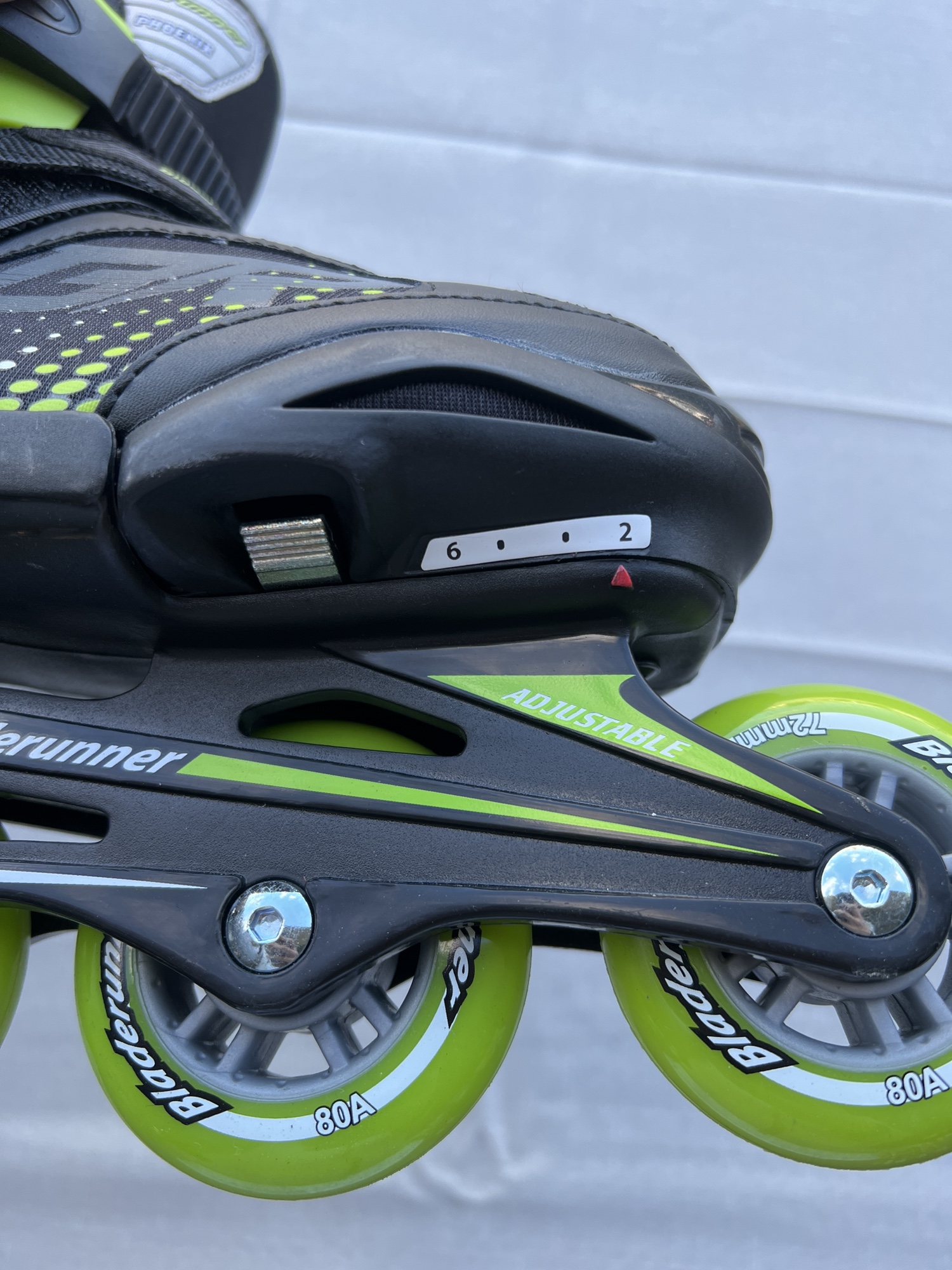 New Bladerunner Phoenix Size 26 Adjustable Inline Skates SidelineSwap