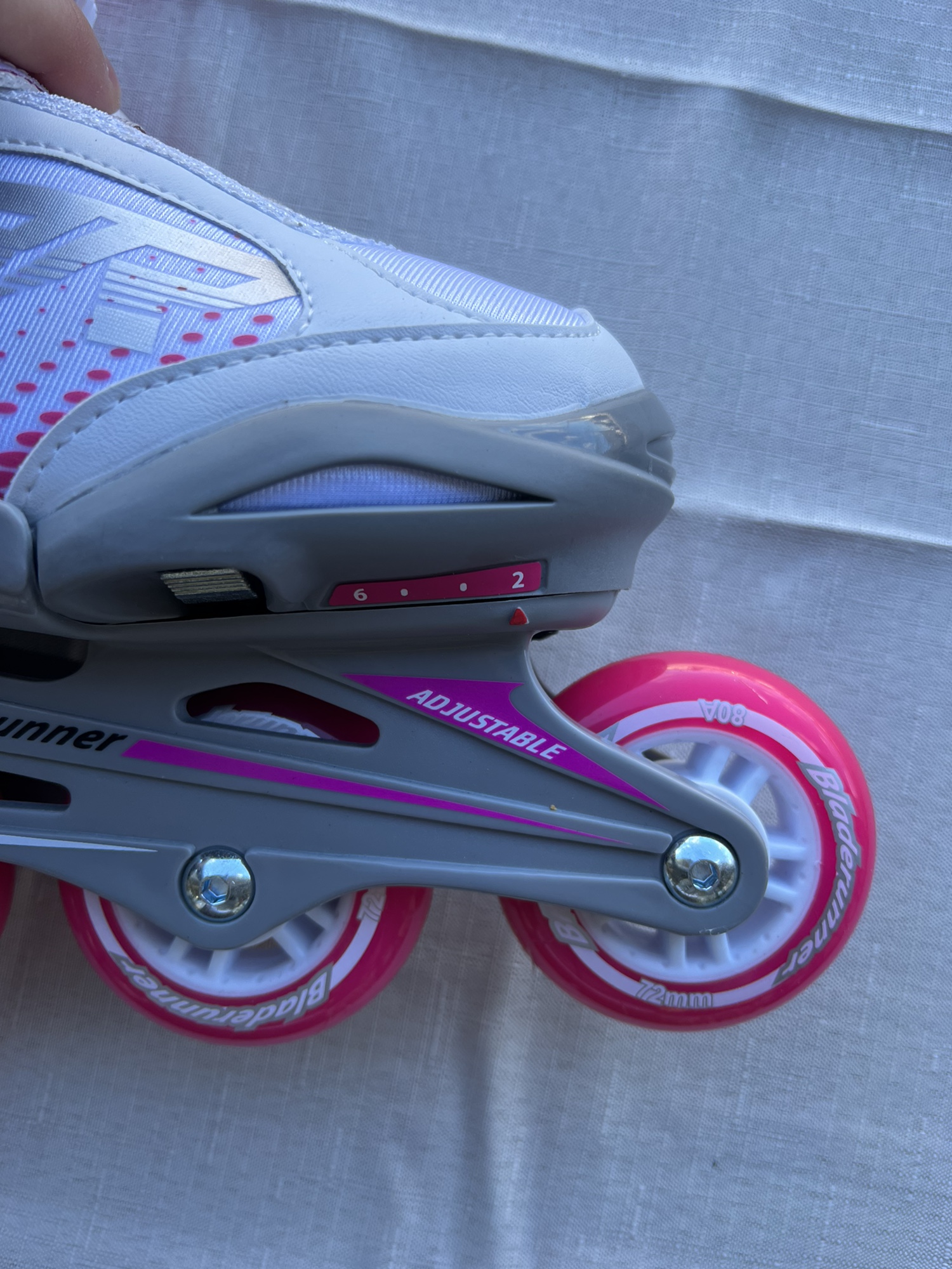 New Bladerunner Regular Width Size 26 Adjustable Inline Skates