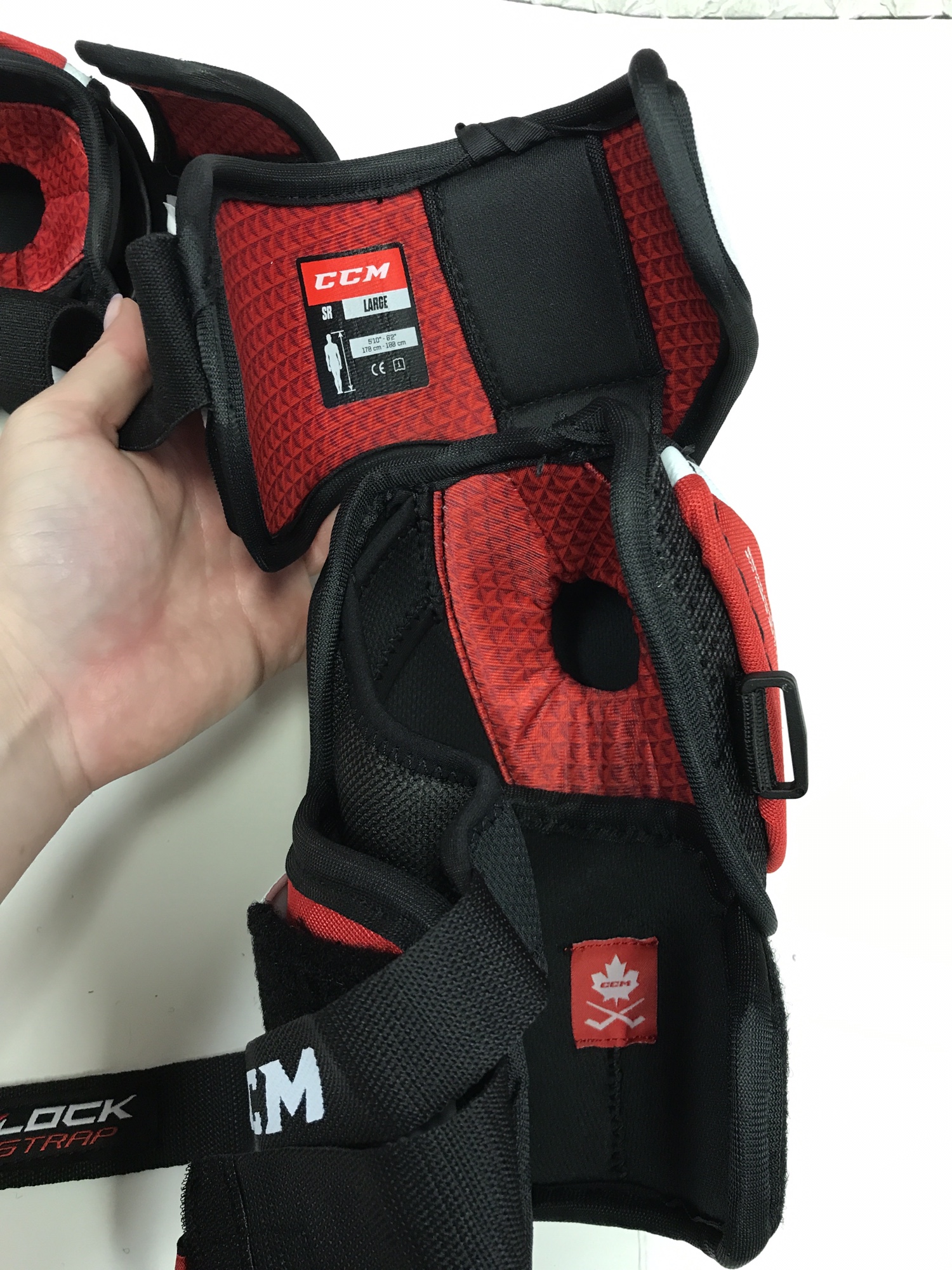 New Large CCM FT4 Pro Elbow Pads SidelineSwap