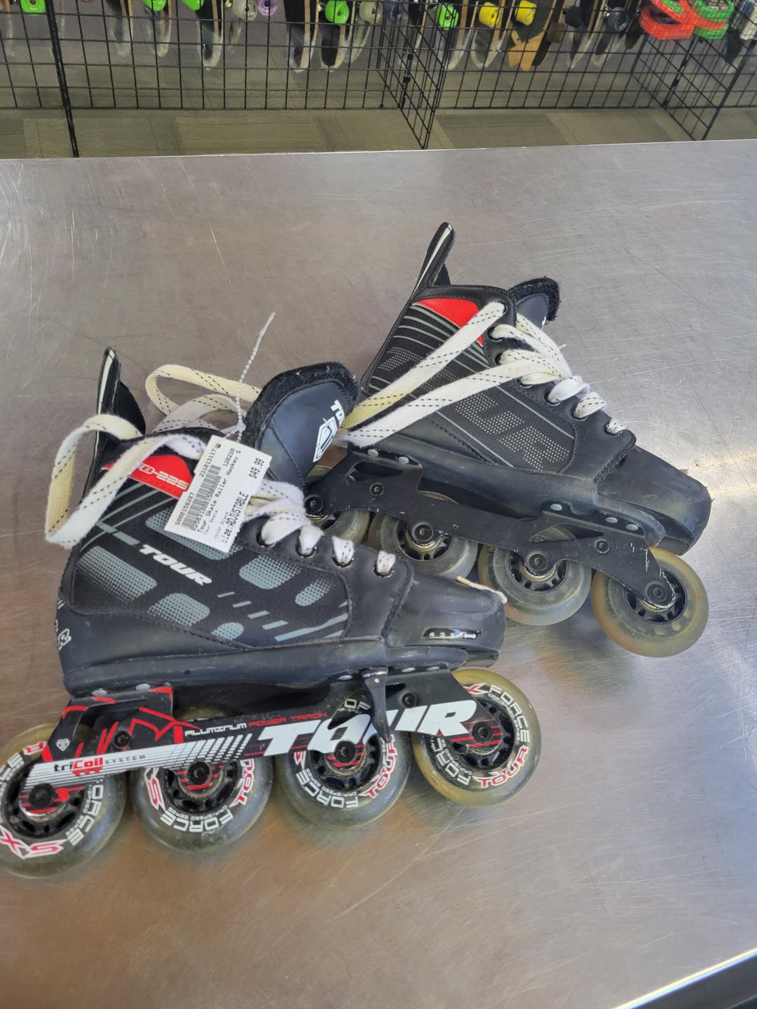 Used Tour Skate Adjustable Roller Hockey Skates SidelineSwap