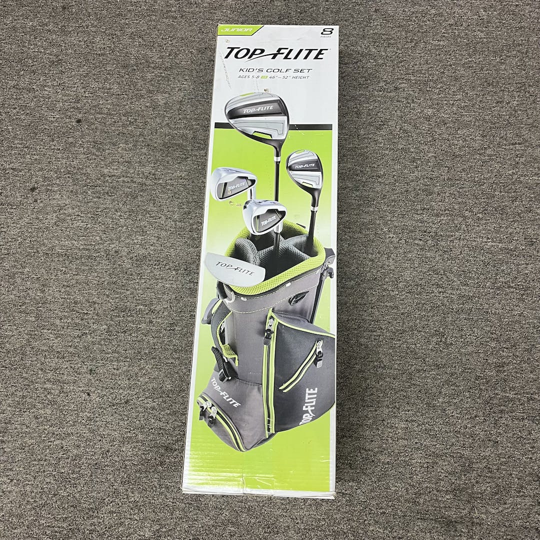 New Top Flite Jr Golf Set 8 Piece Junior Package Set SidelineSwap
