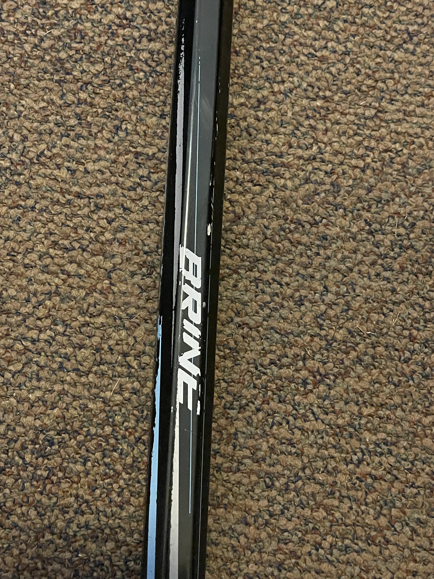 Original Royal Blue Brine Swizzle scandium lacrosse shaft, Plus Extra