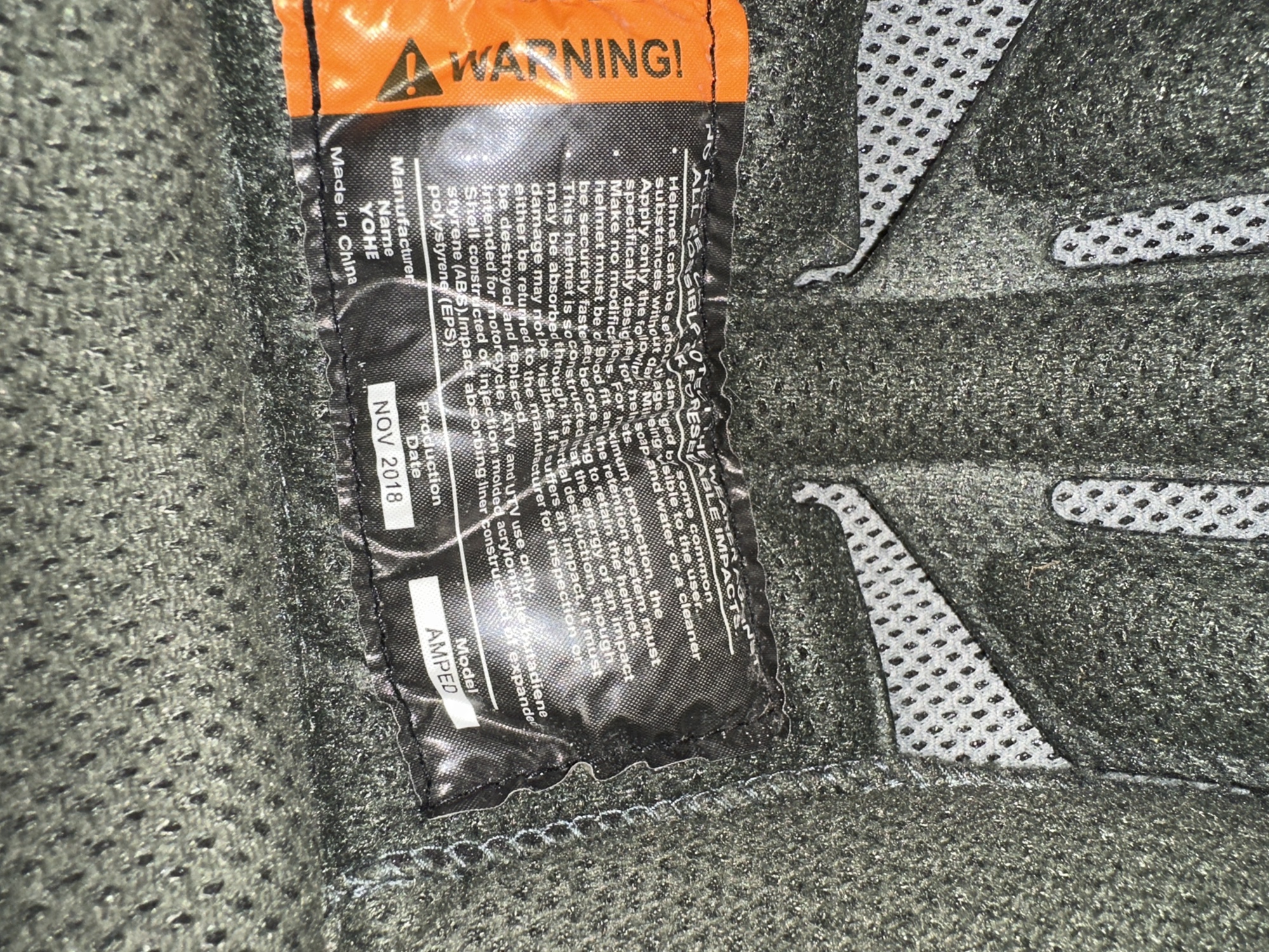 BiLT Helmet Amped DOT Youth S SidelineSwap