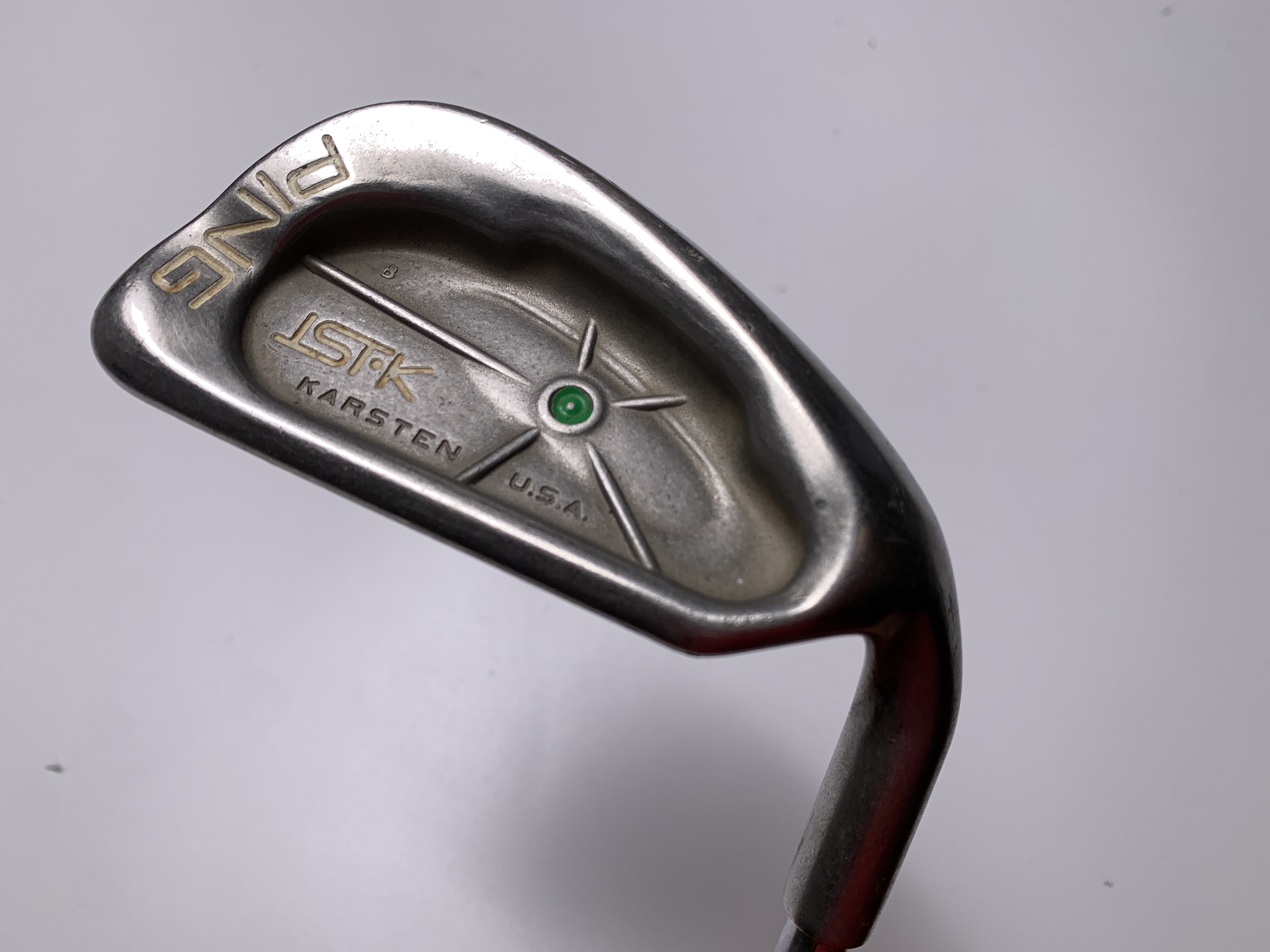 Ping ISI K Sand Wedge SW 56 Green Dot 2 Up Wedge Steel Mens RH ping-isi-k-sand-wedge-sw-56-green-dot-2-up-wedge-steel-mens-rh
