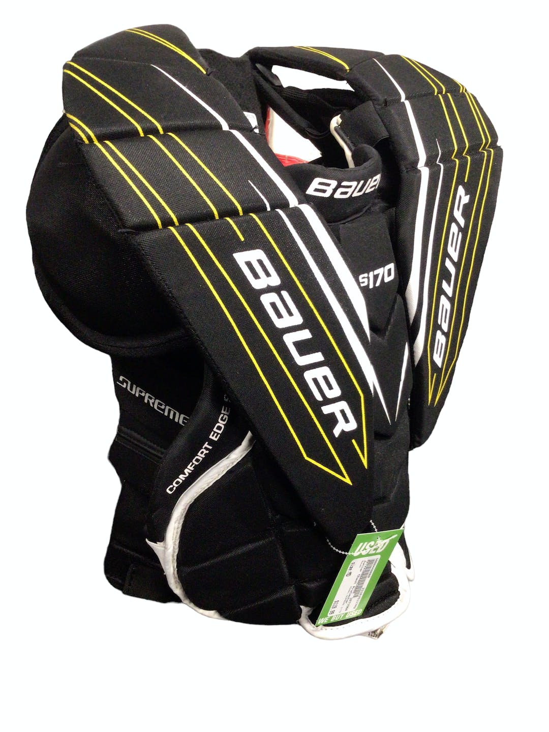 Used Bauer Supreme S170 Md Junior Goalie Chest Protector SidelineSwap