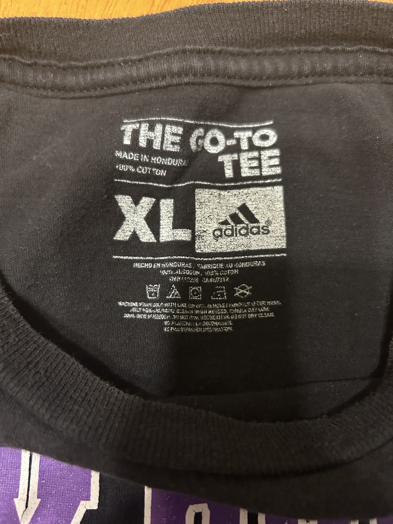 Holy Cross Lacrosse Adidas T Shirt SidelineSwap