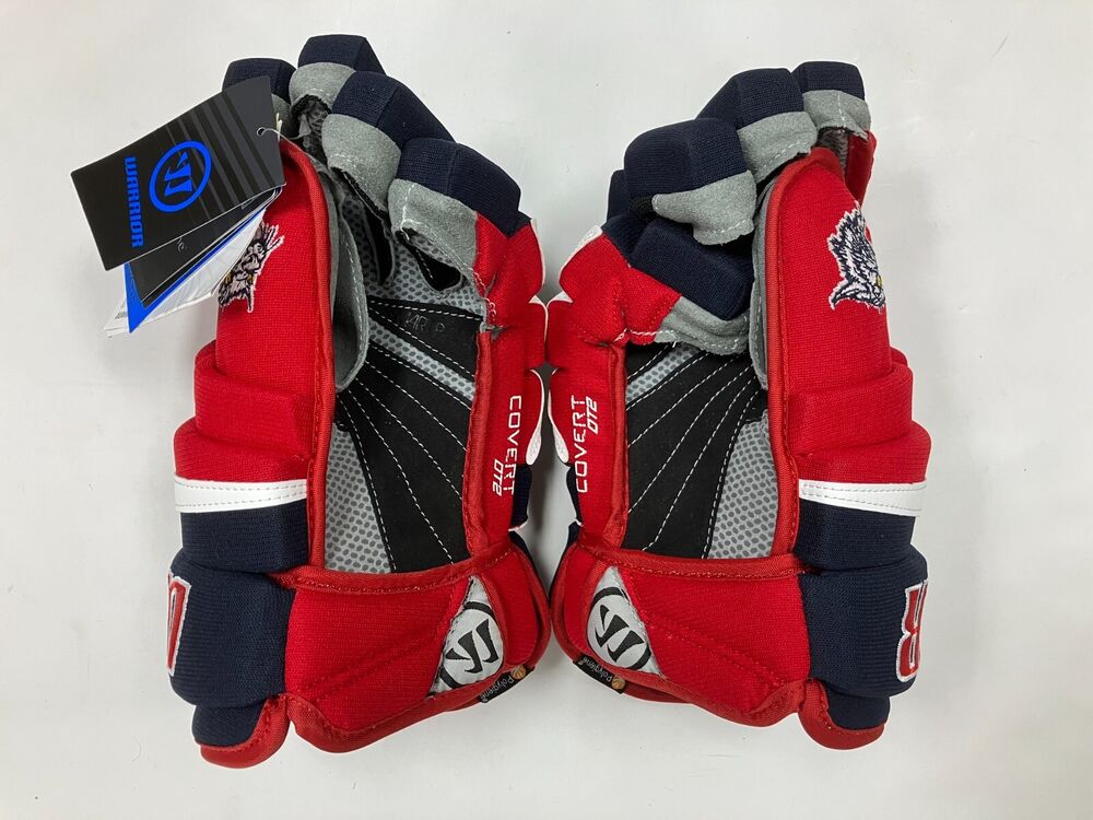 New Warrior DT2 Covert Wildcats 13" hockey gloves pro stock senior