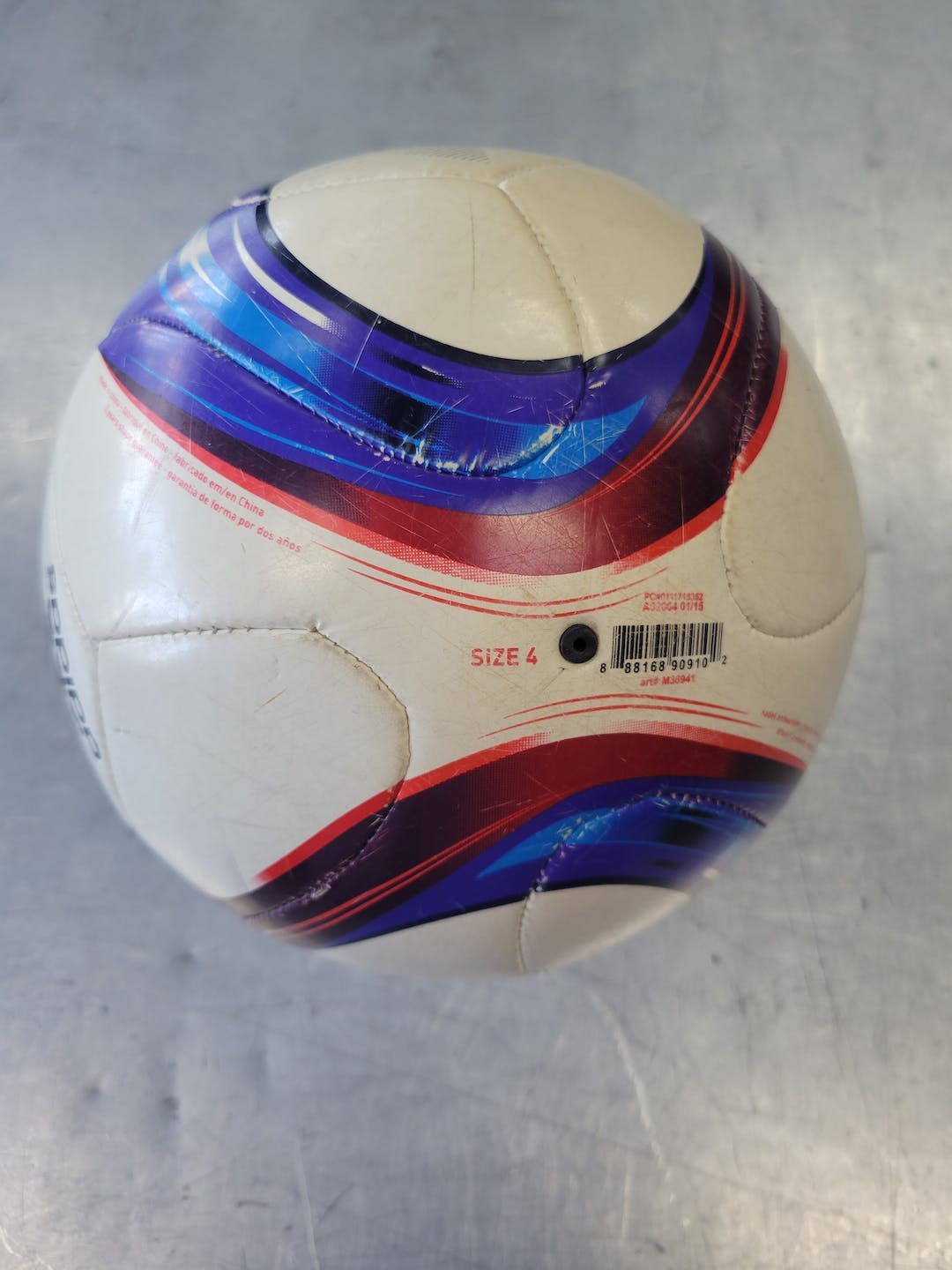 Used Adidas Soccer Ball Sz 4 4 Soccer Balls SidelineSwap