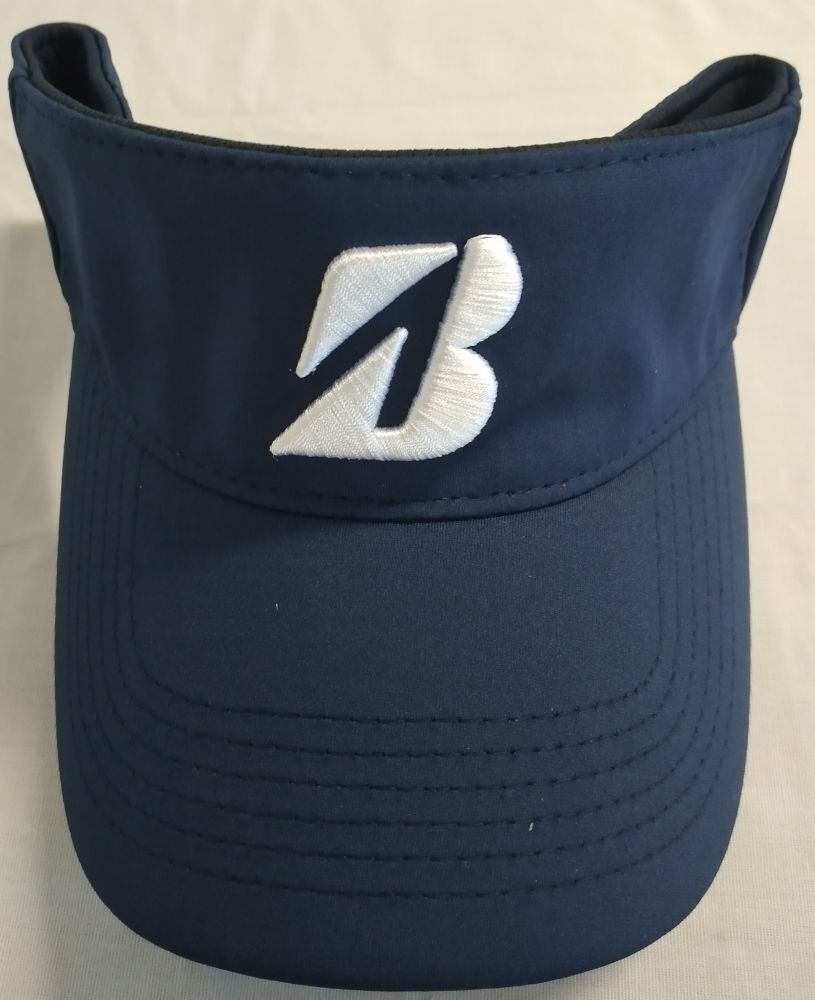 Bridgestone Golf Sport Visor (Black, One Size) Low Profile Golf Hat NEW