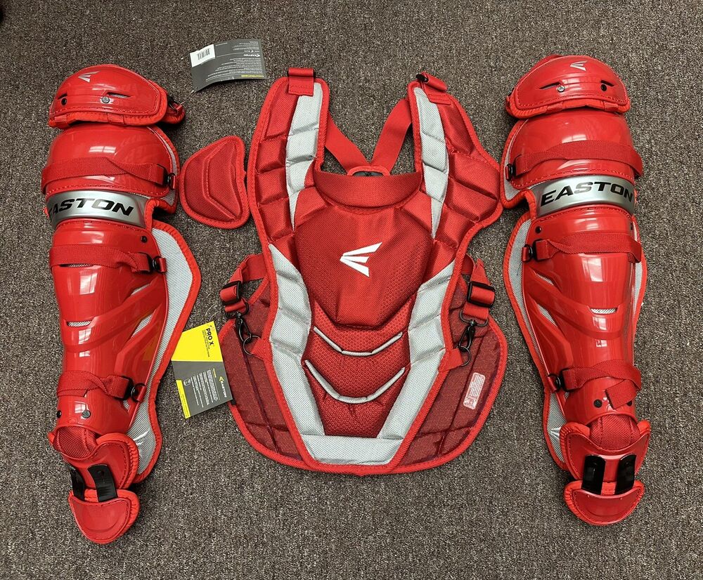 Easton Pro X Intermediate 1316 Baseball Catchers Gear Chest and Leg