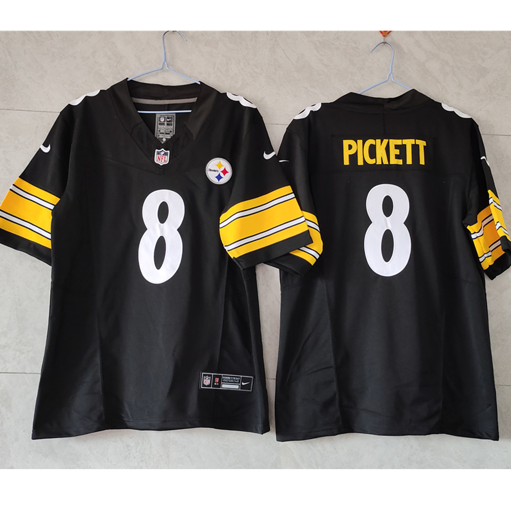 Pittsburgh Steelers Kenny Pickett Black Vapor F.U.S.E. Limited Jersey