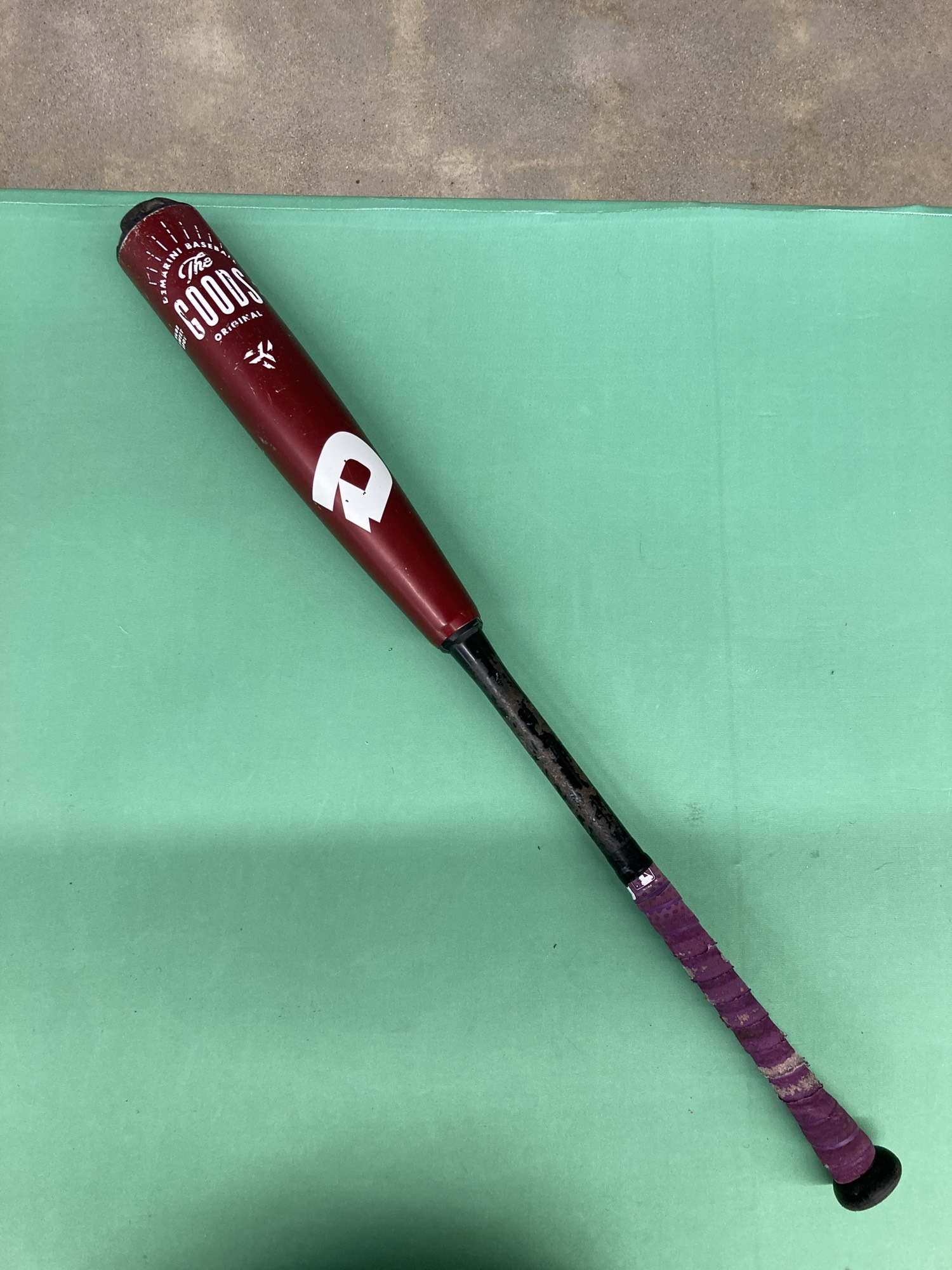 Used USSSA Certified 2021 DeMarini The Goods Alloy Bat 31" (5