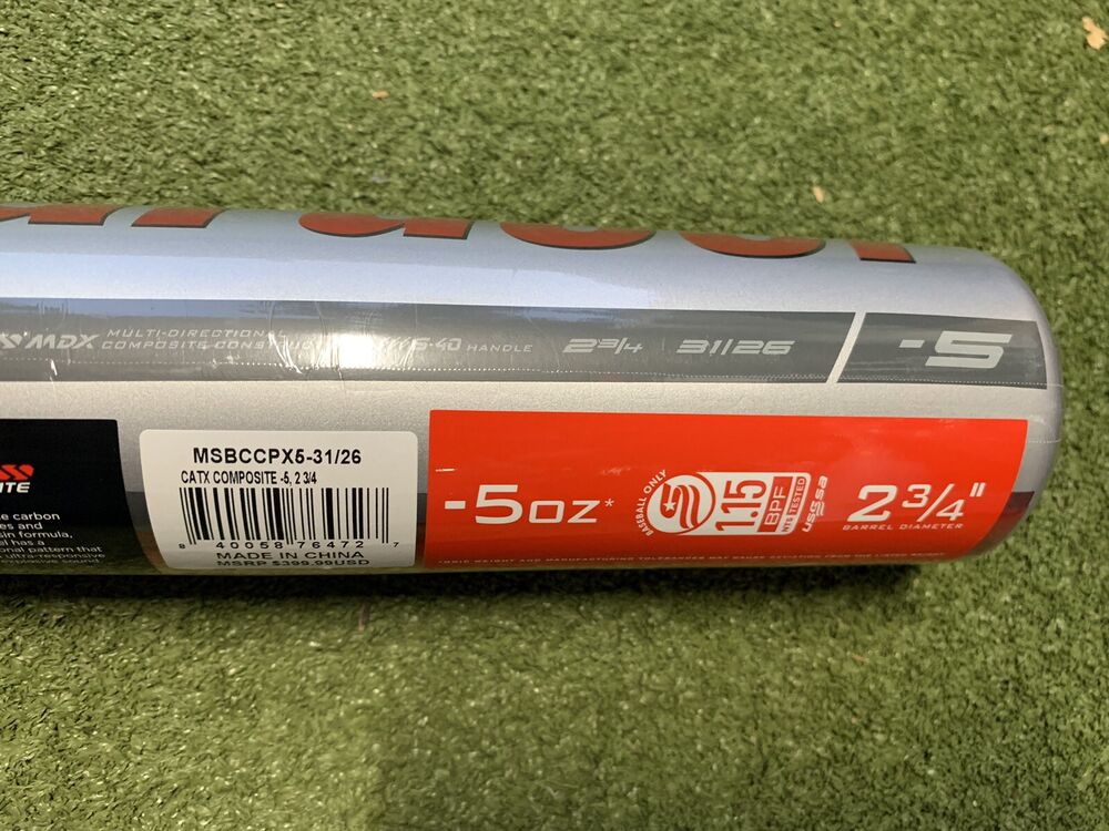 Marucci CAT X Composite 31/26 USSSA Baseball Bat New w/ Warranty