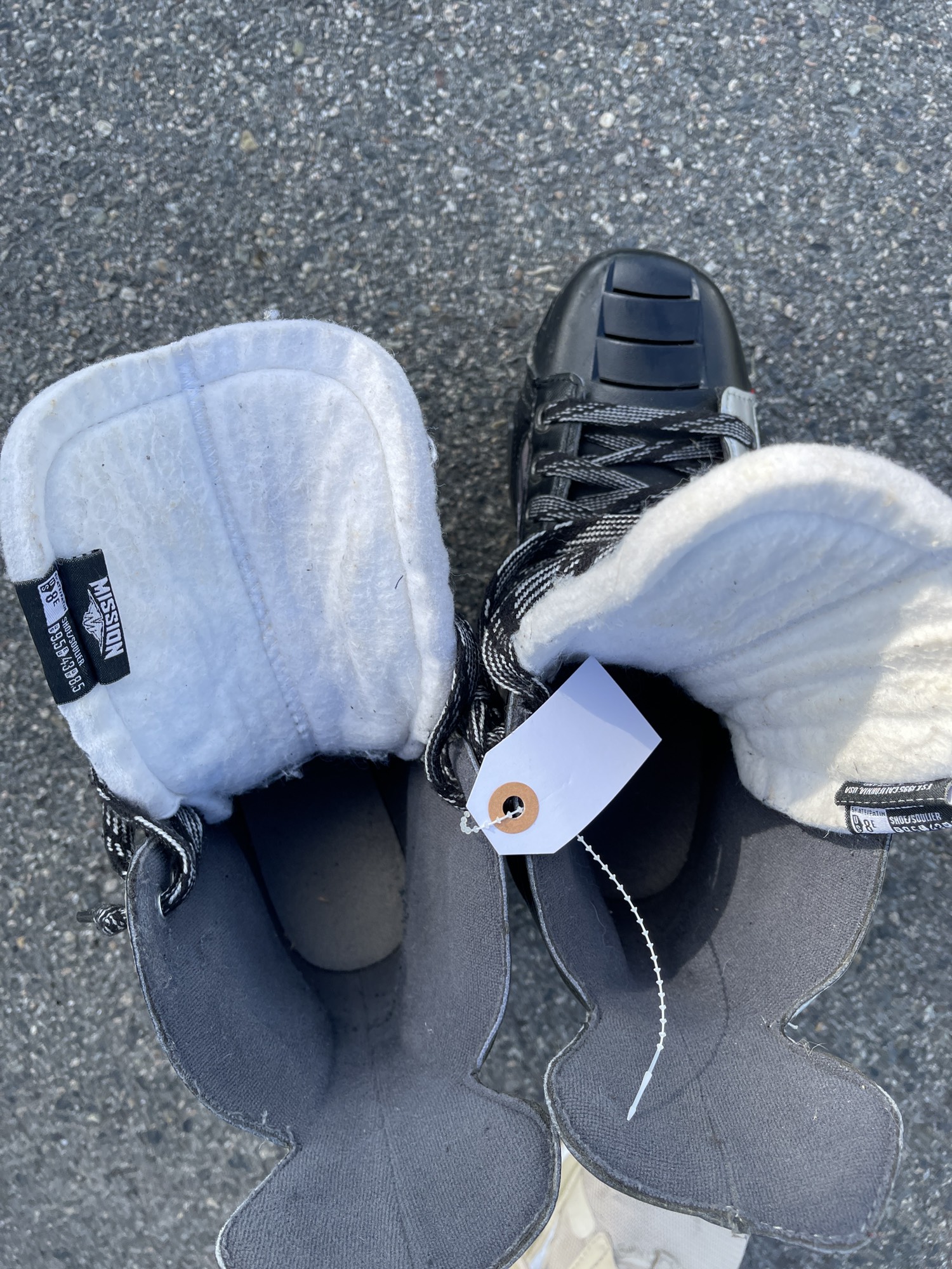 Used Mission Inhaler NLS6 Inline Skates E&W (Wide) 8.0 SidelineSwap