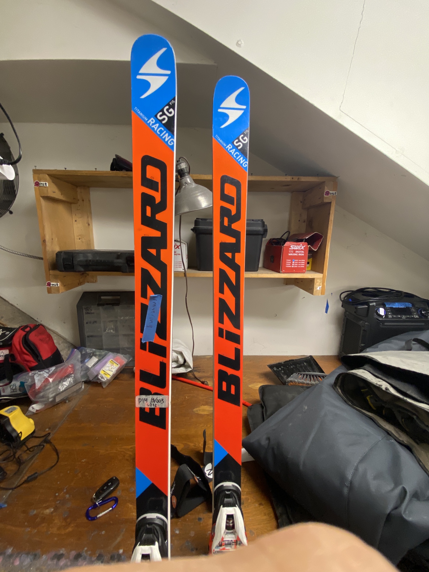World Cup Blizzard Sg skis With Bindings SidelineSwap