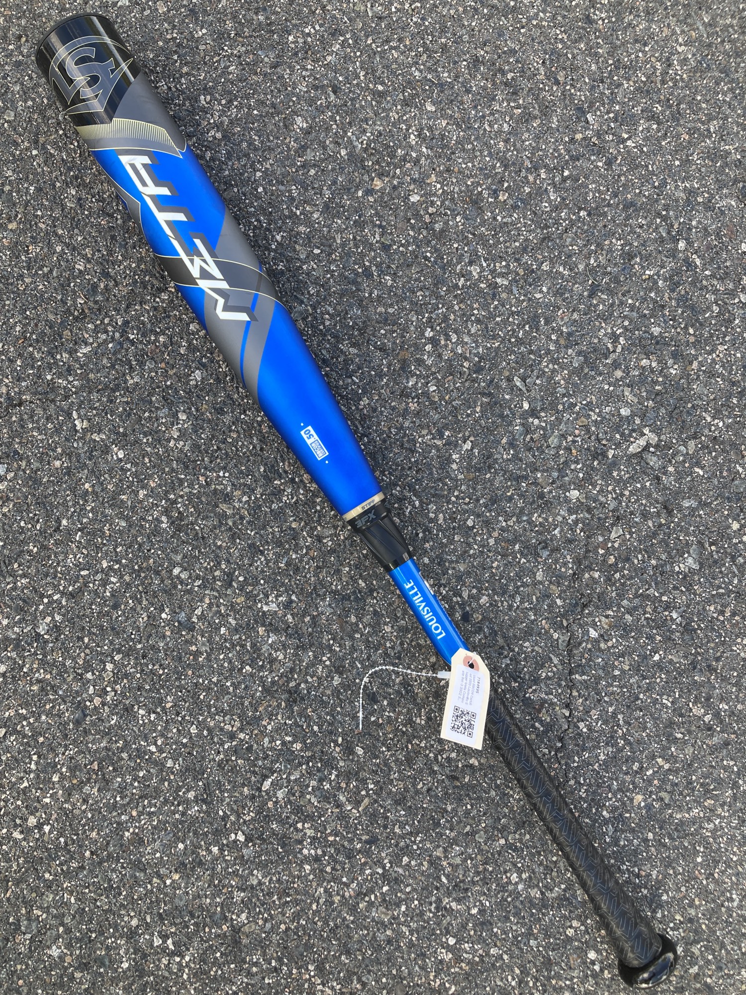 Used BBCOR Certified 2020 Louisville Slugger Meta Composite Bat 3 30OZ