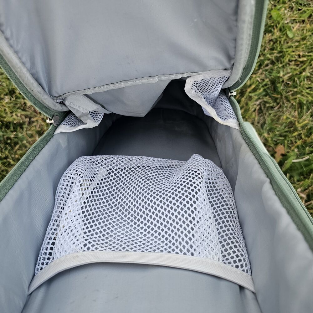 Nike Brassie II Golf Cart Bag 10Way Dividers Green White Logo Ladies SidelineSwap